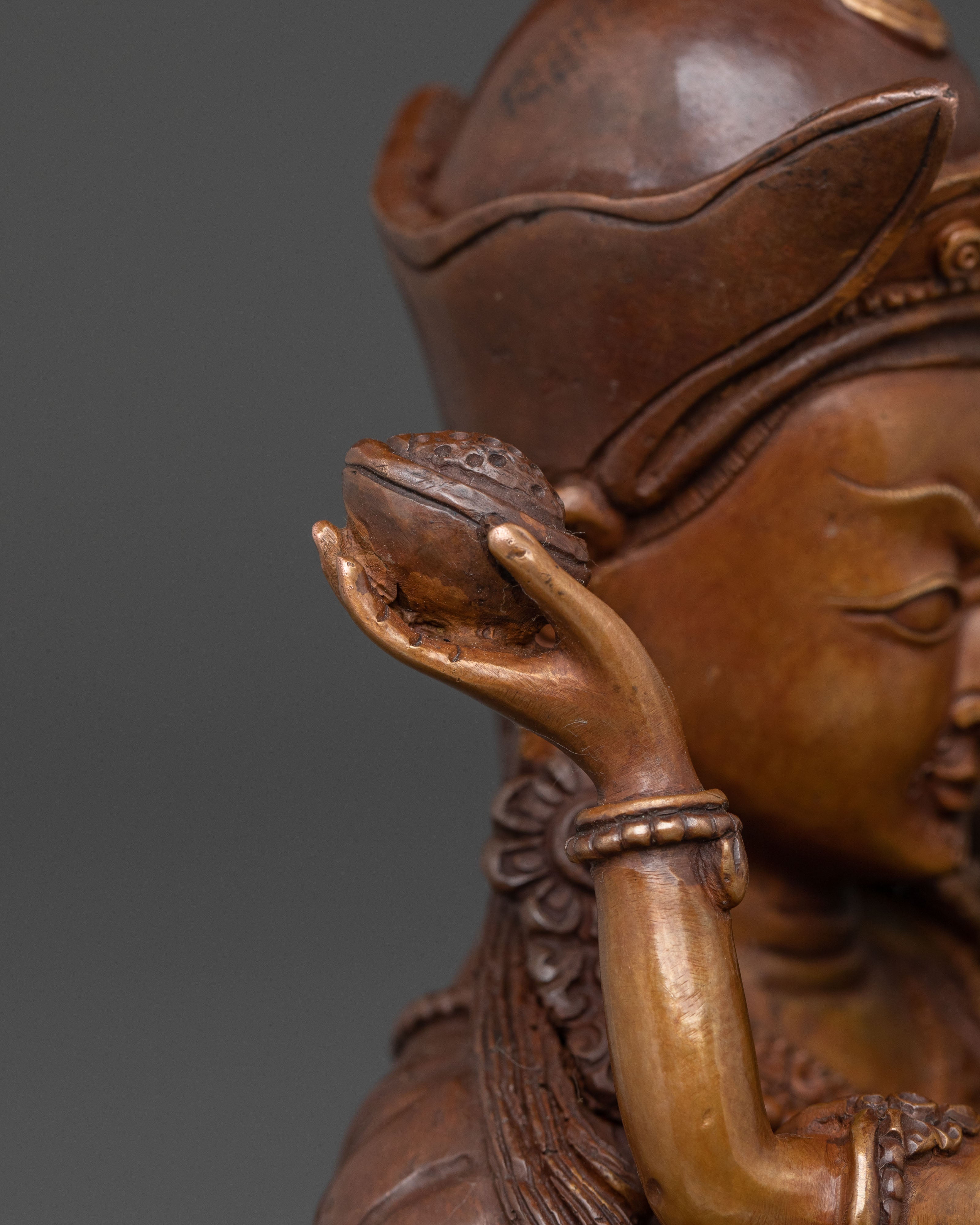 Guru Rinpoche Statue with Consort | Spiritual Decor