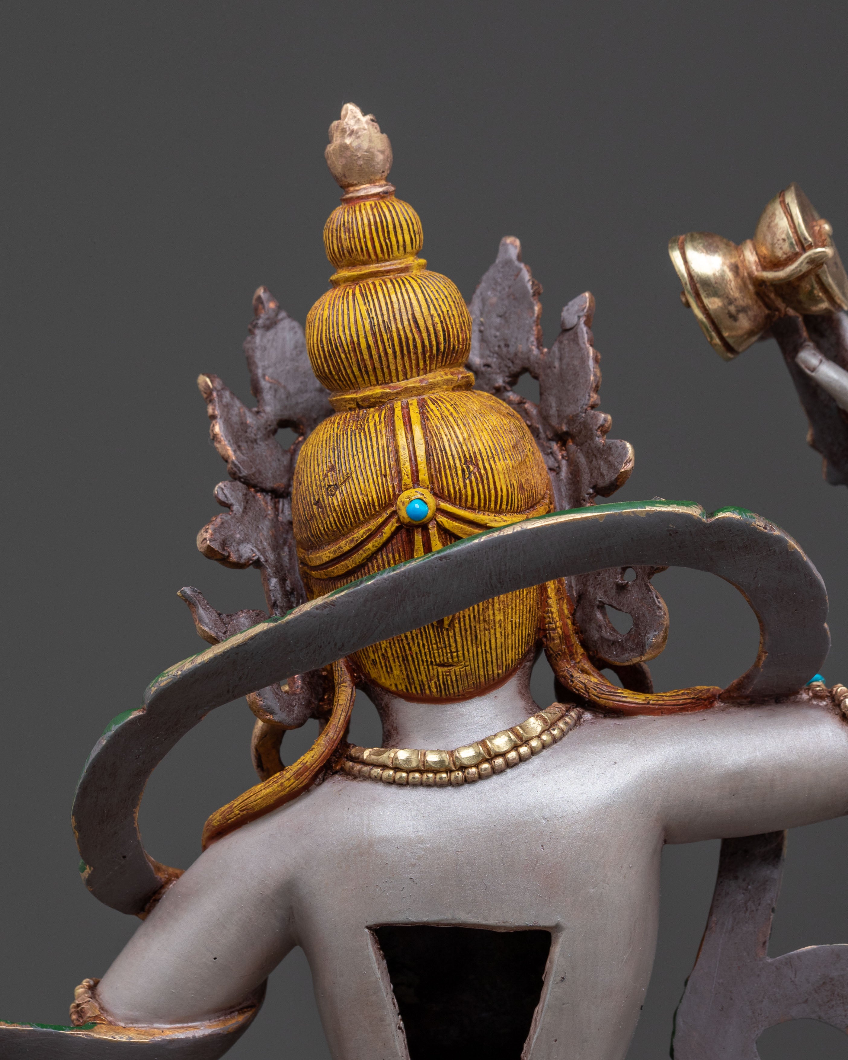 Machig Labdron: 24K Gold Gilded Compassionate Figure