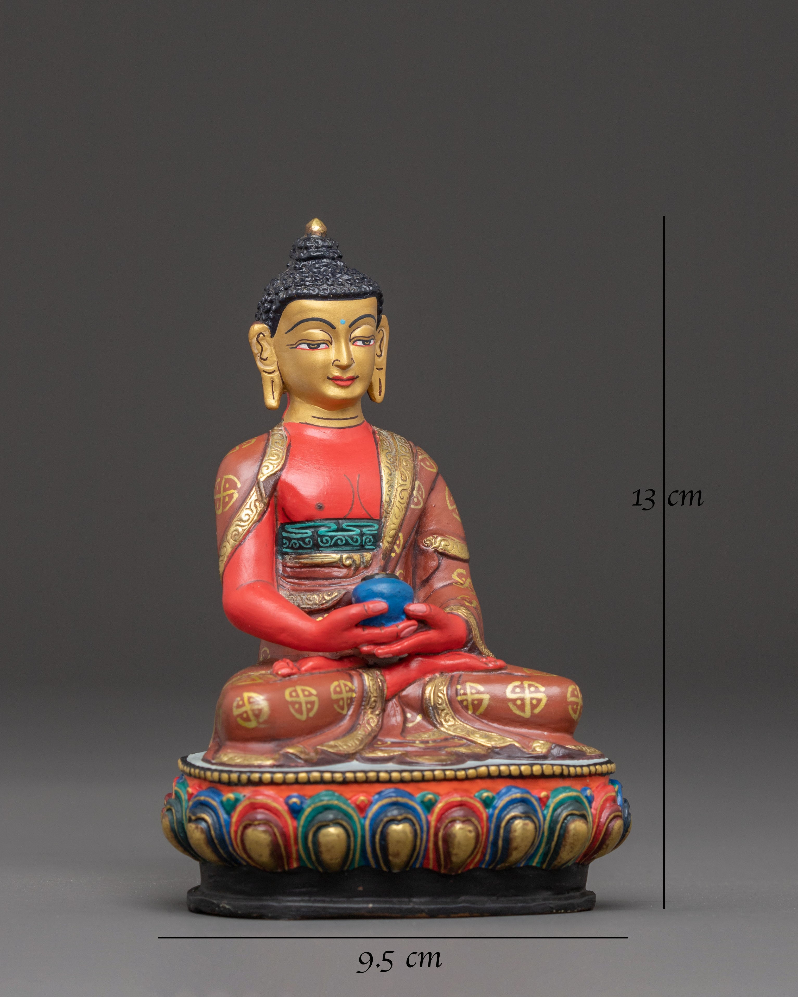 Handmade Amitabha Buddha Statue from Pure Land | Buddha of Infinite Light