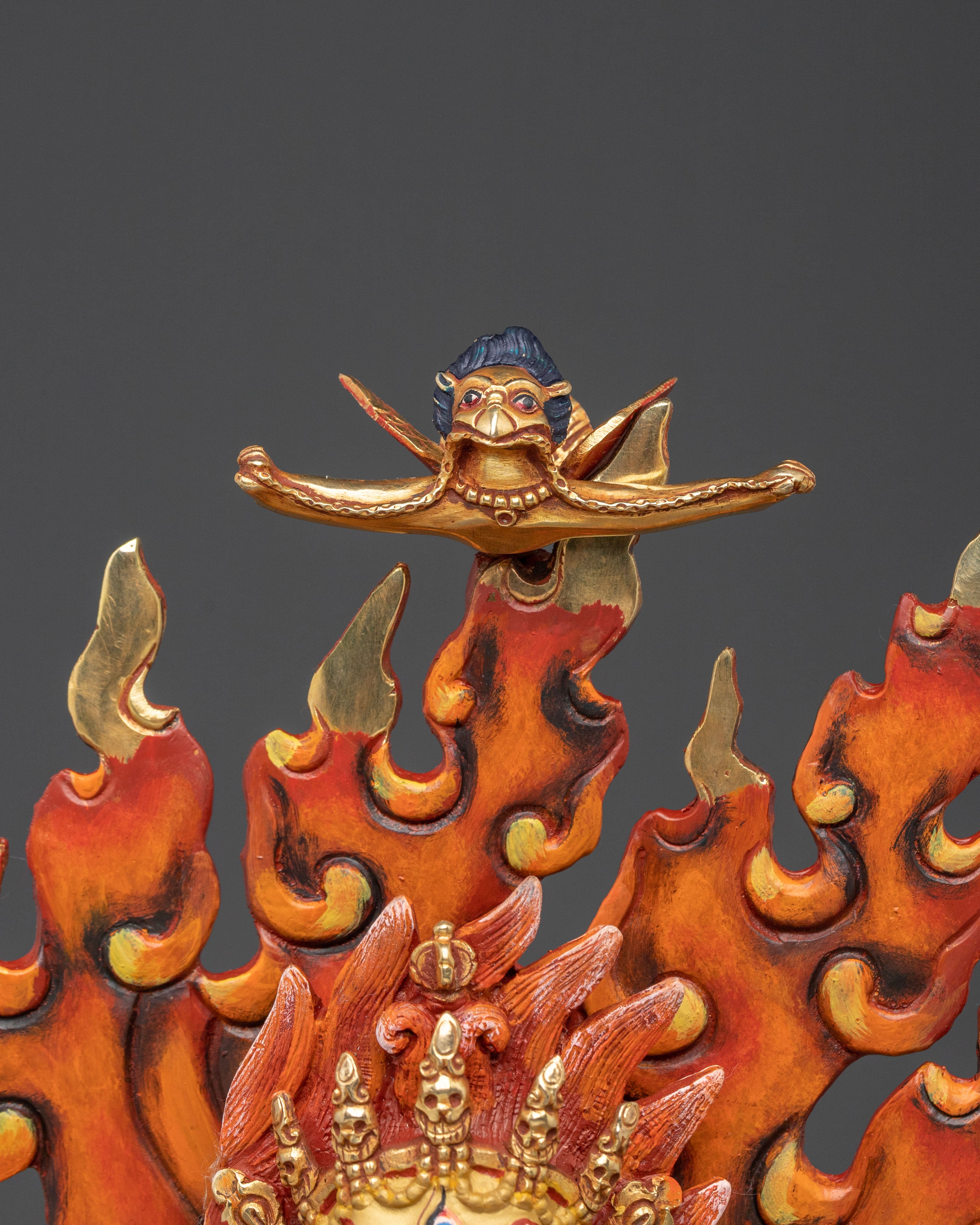 Shakya Mahakala Statue | Tibetan Protector Deity