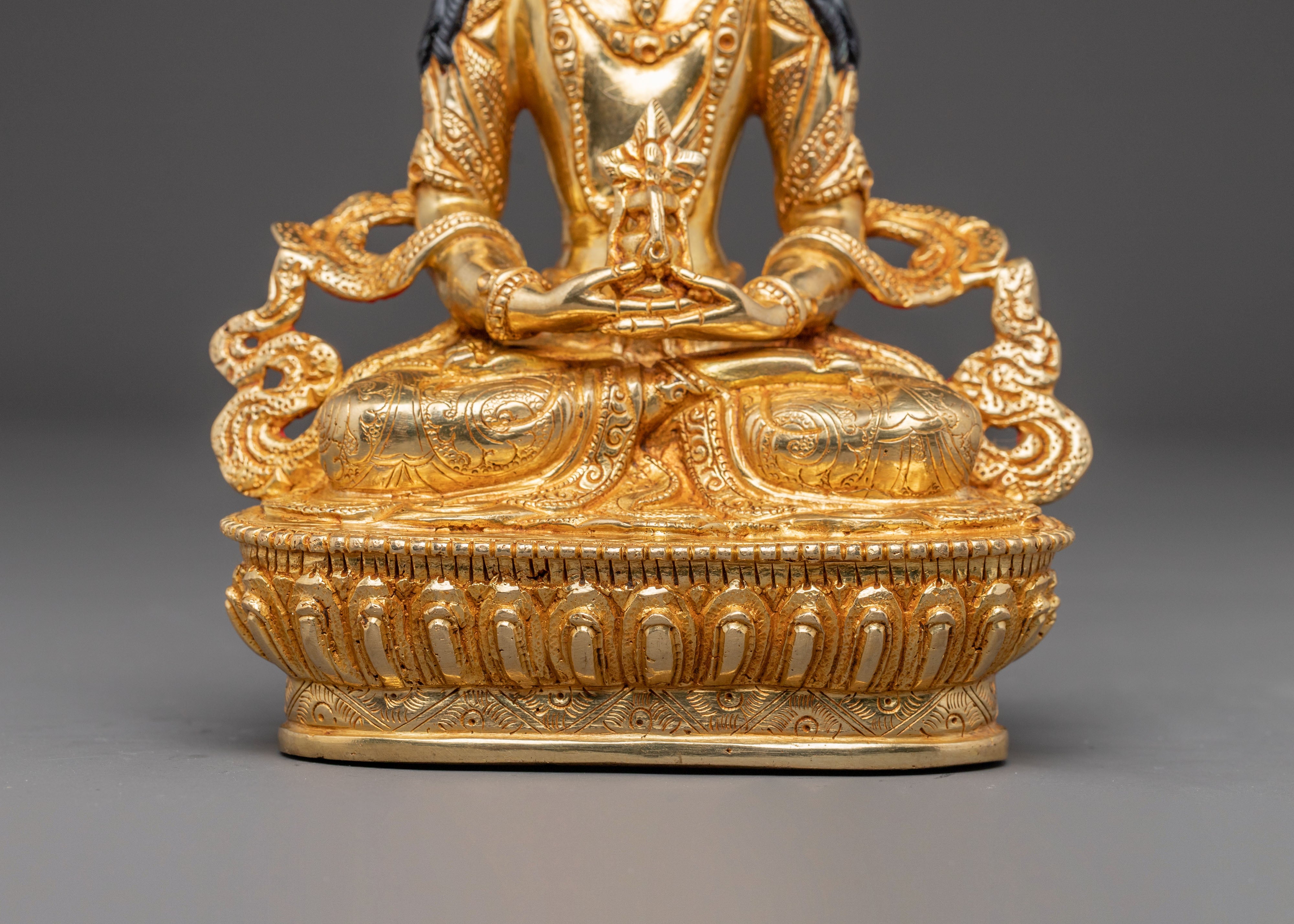 Amitayus Copper Statue Symbolizing Longevity | Handmade in Nepal