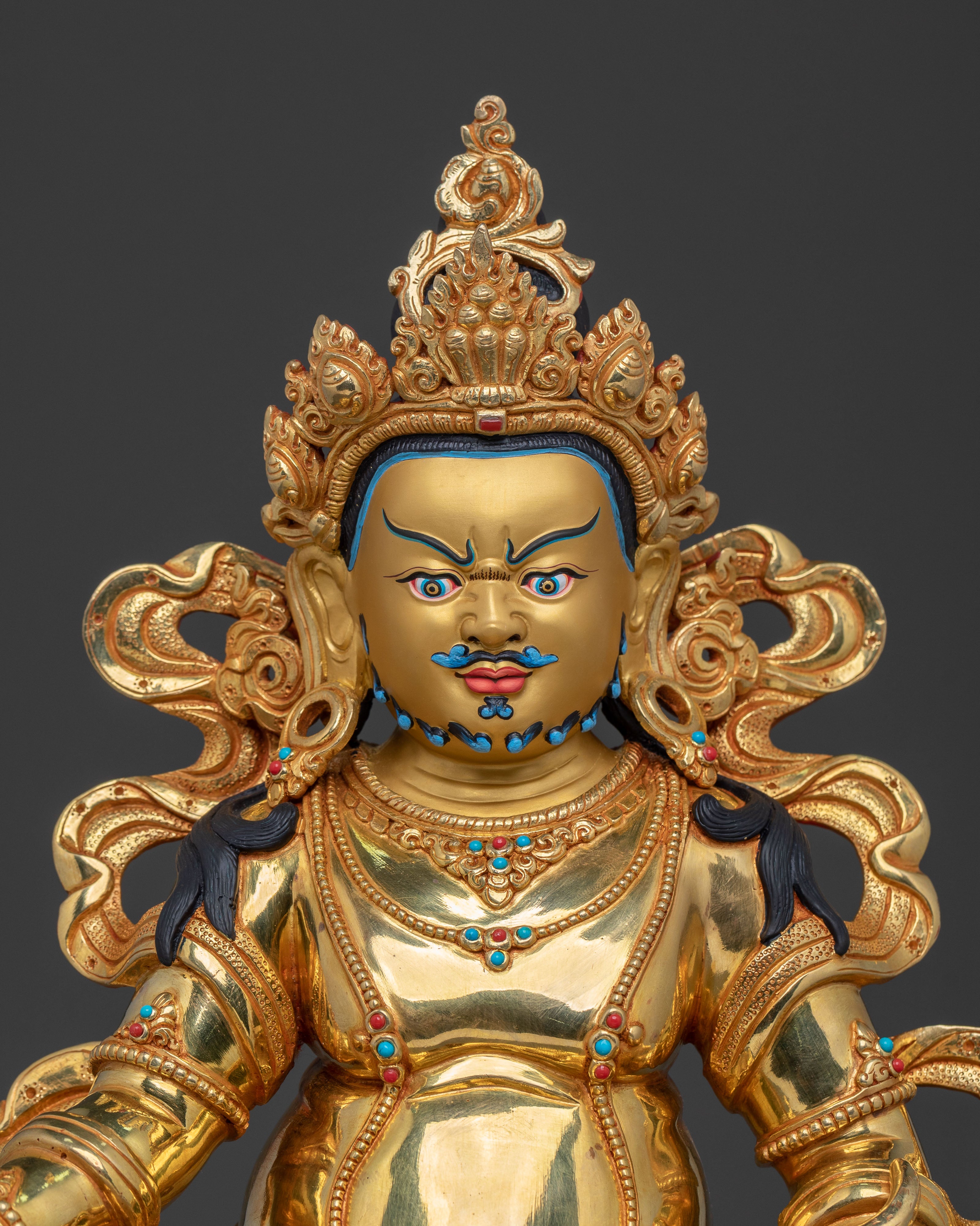 Guardian of Wealth: Dzambhala Statue