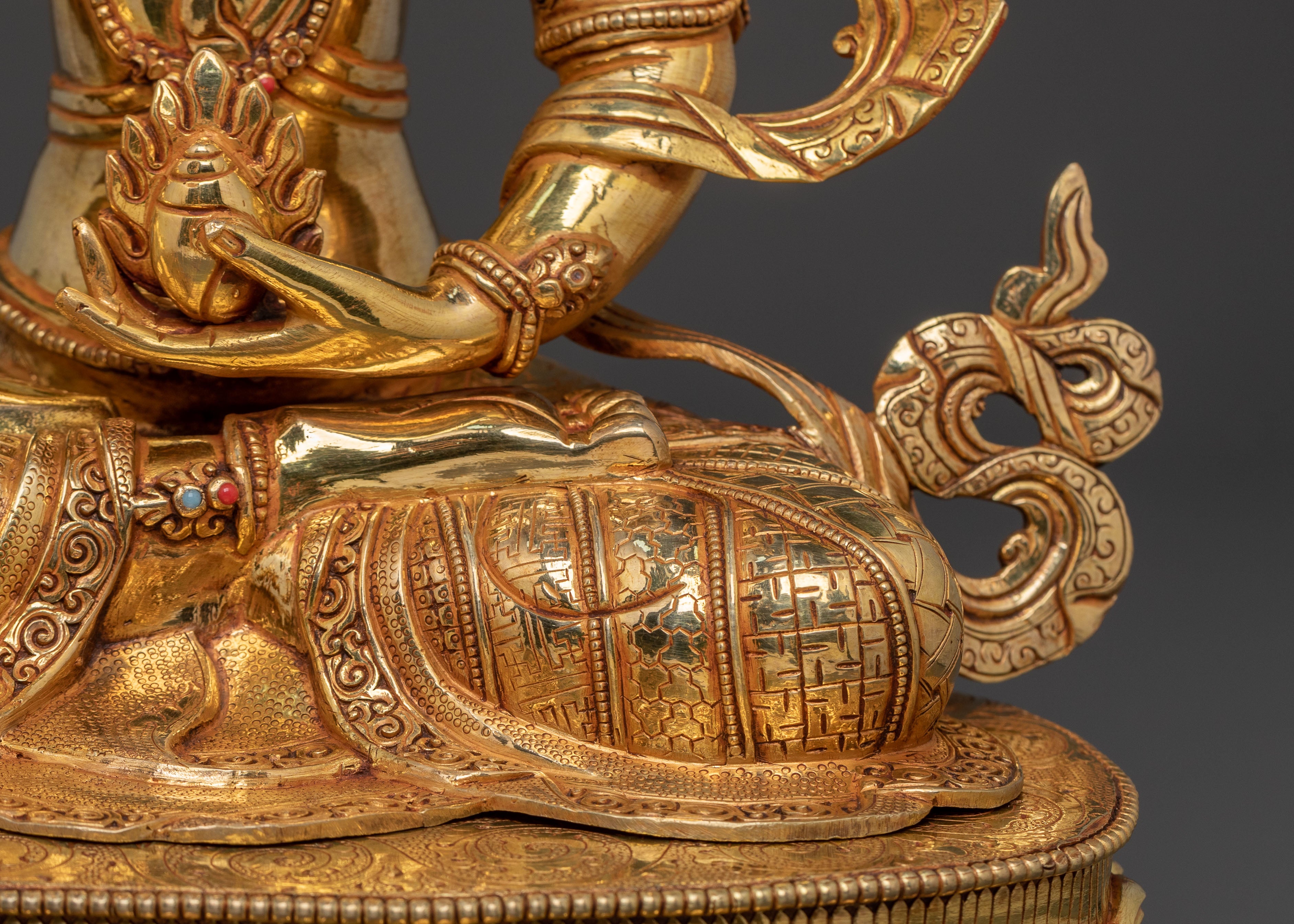 Handcrafted Kshitigarbha Statue | Made in Nepal
