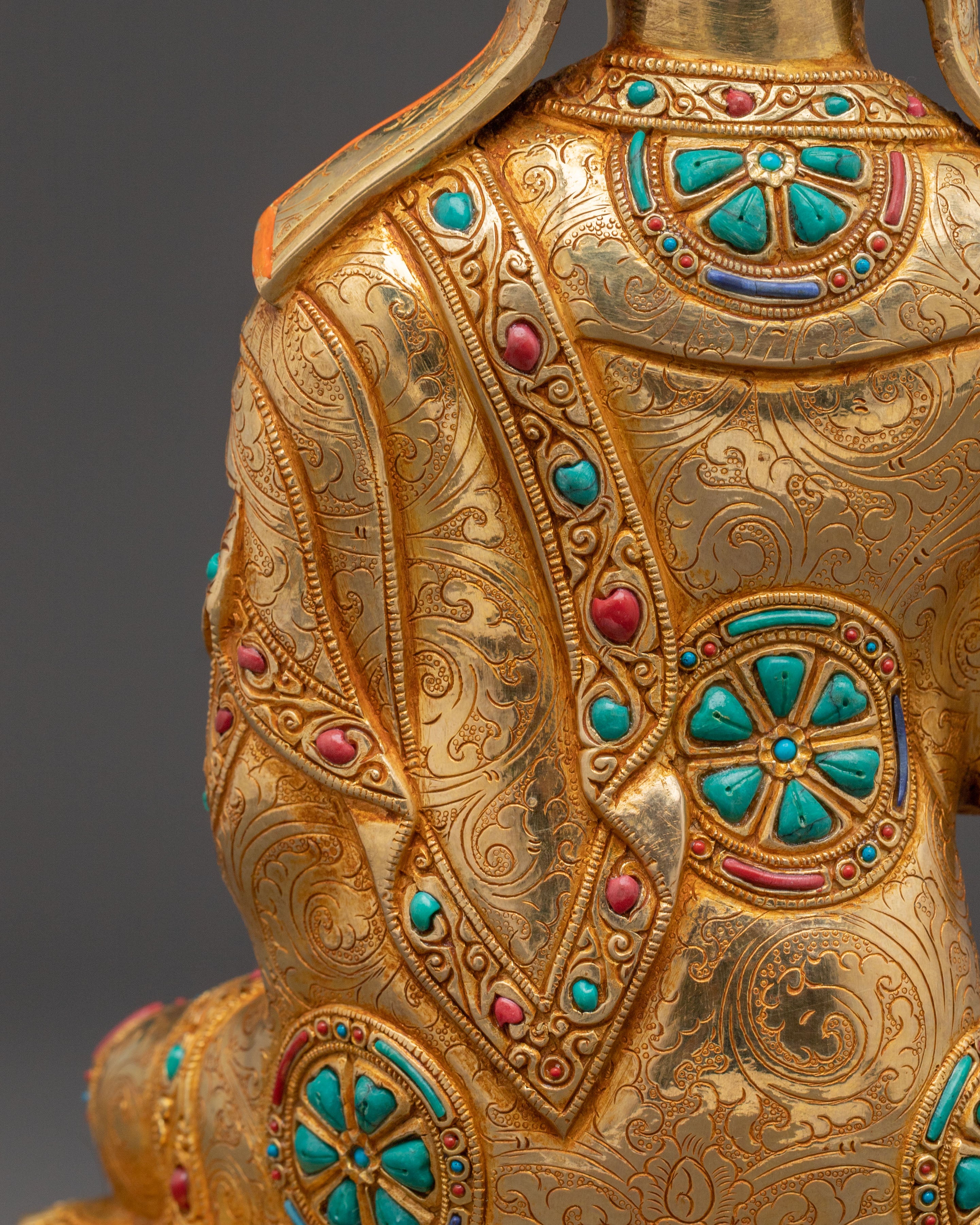 Statue of Disciples of Tsongkhapa | Tibetan Buddhist Sculpture