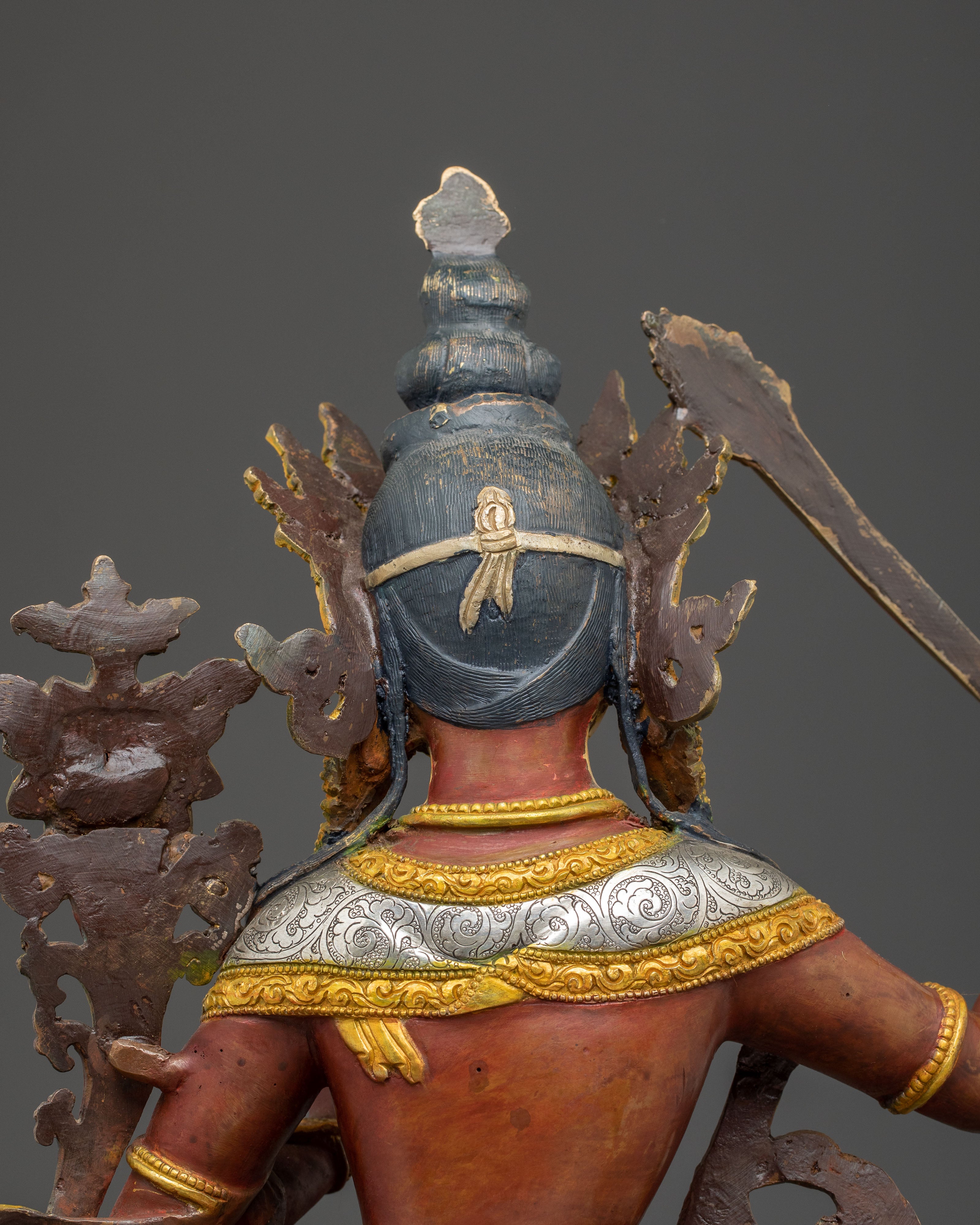 Manjushri Traditional Statue | Meditation Decor