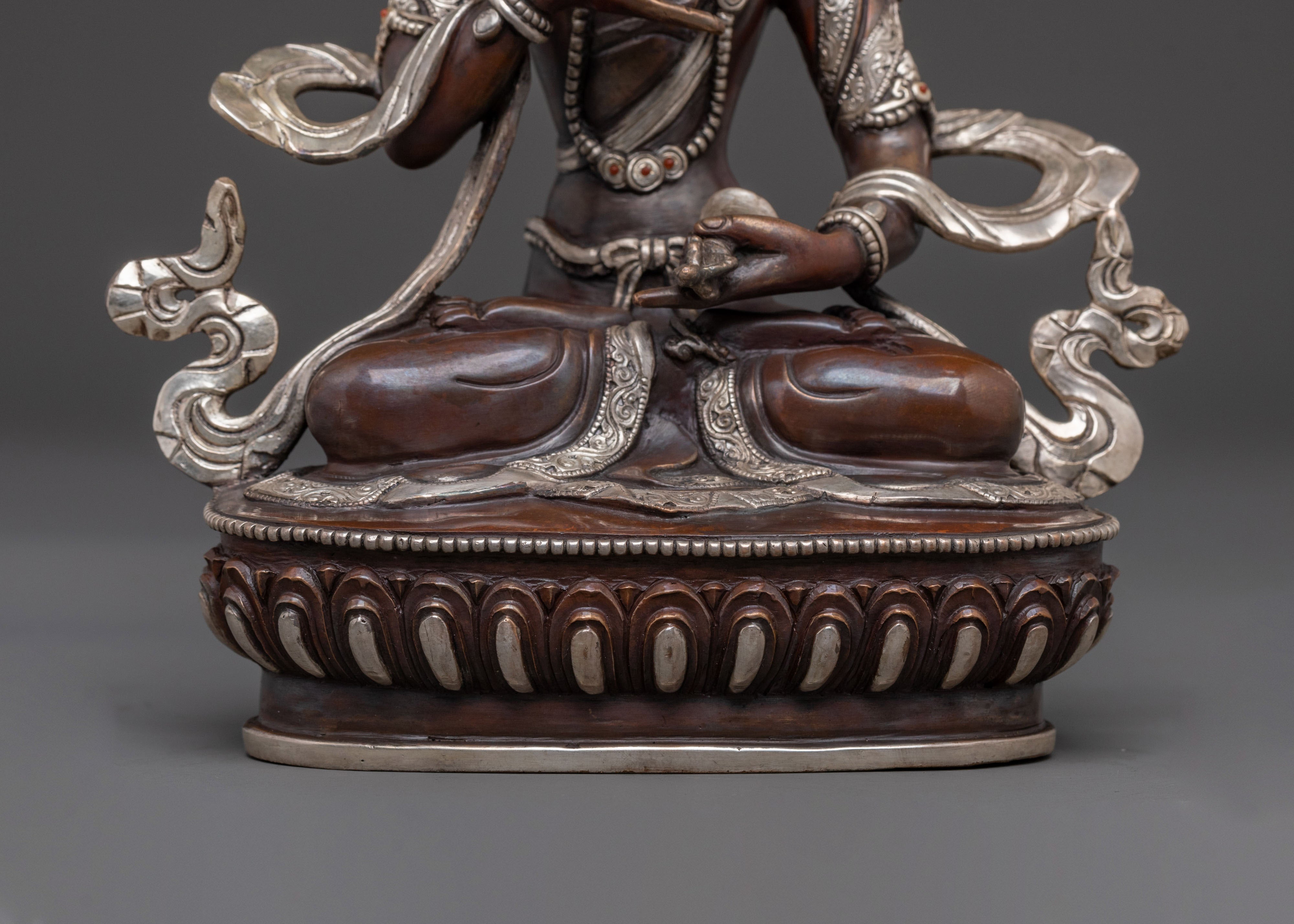 Vajrasattva Statue | Tibetan Buddhist Purification Deity