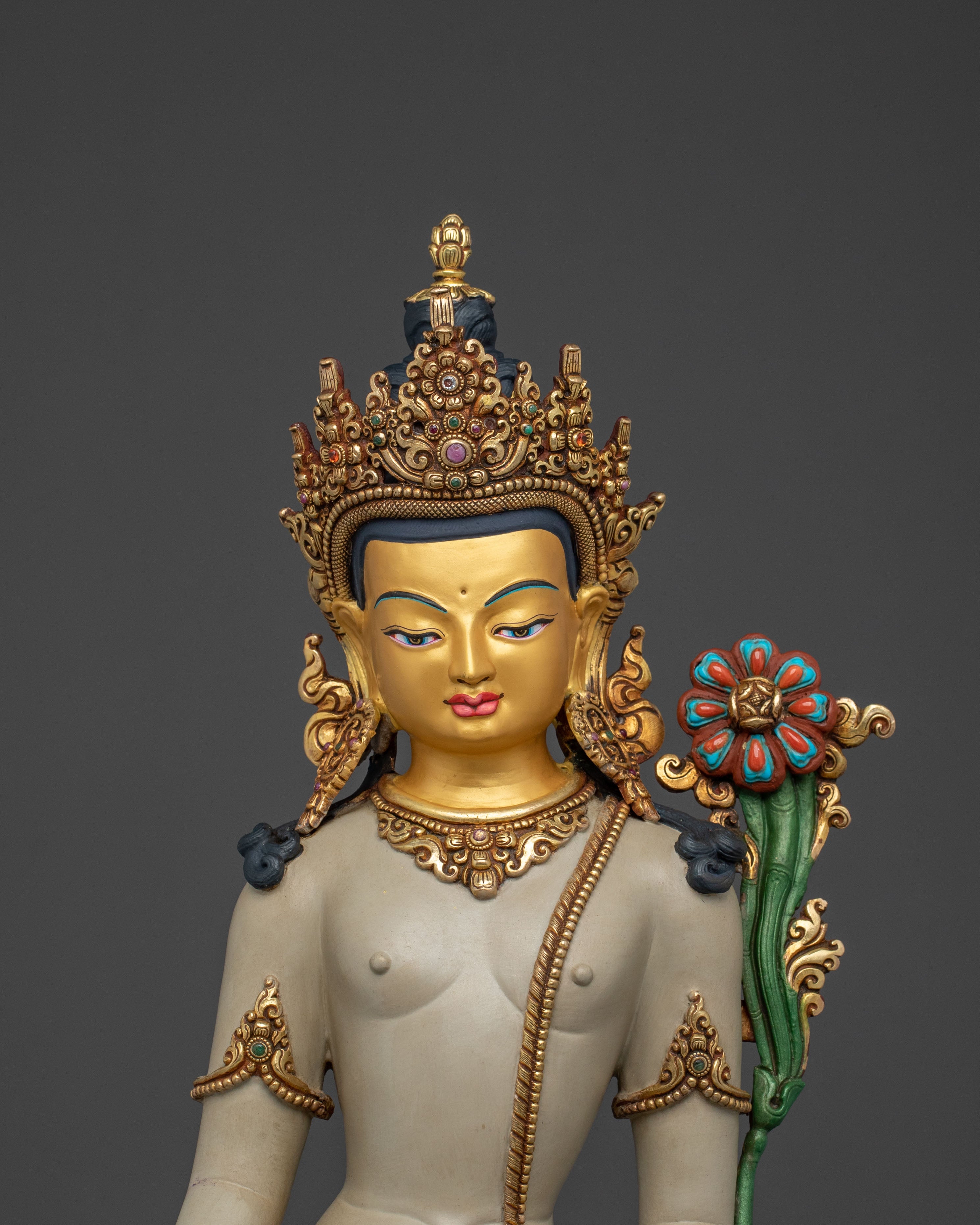 Traditional Padmapani Handmade Statue | Home Decor