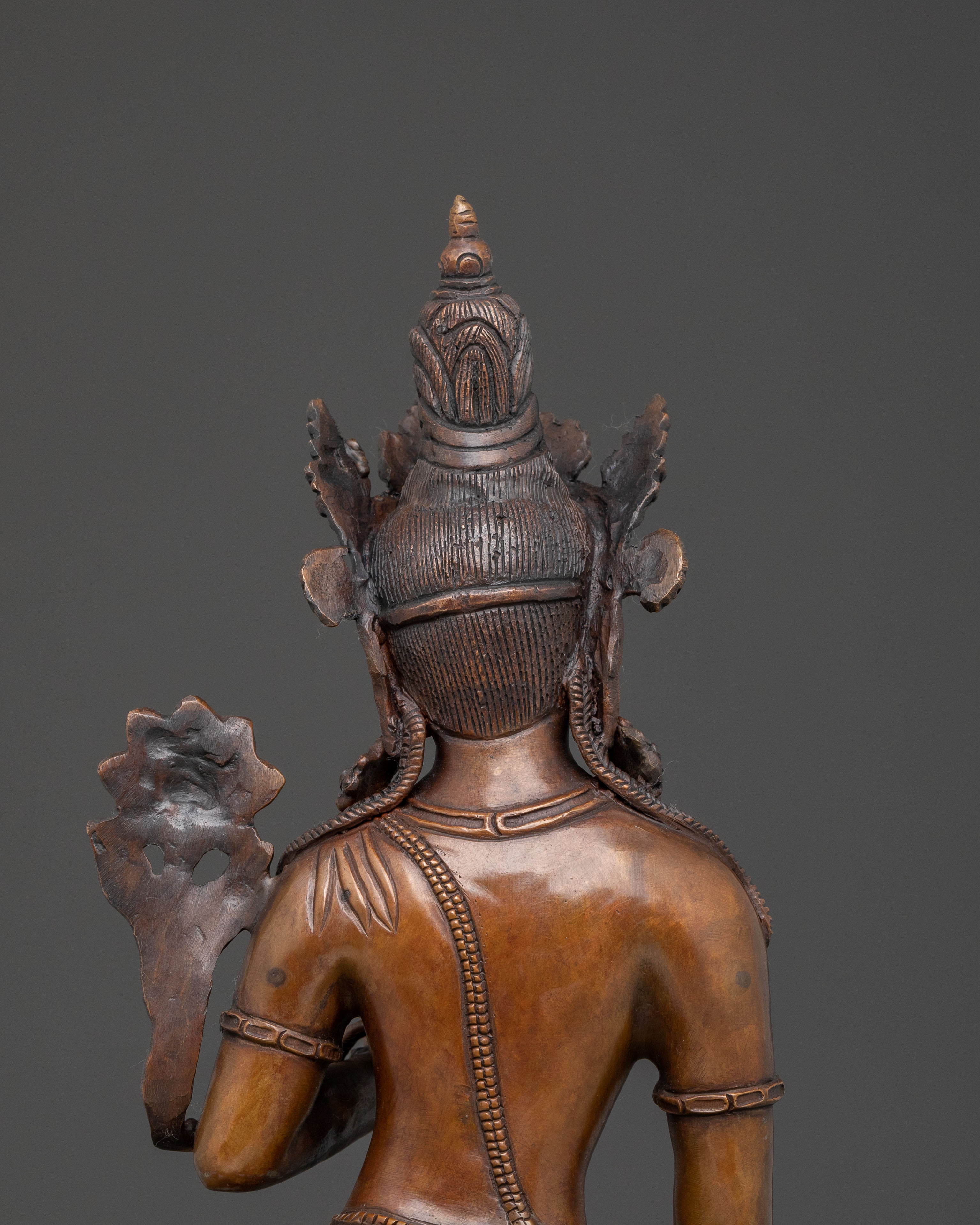 Padmapani Handcrafted Spiritual Statue | Lotus Bearer