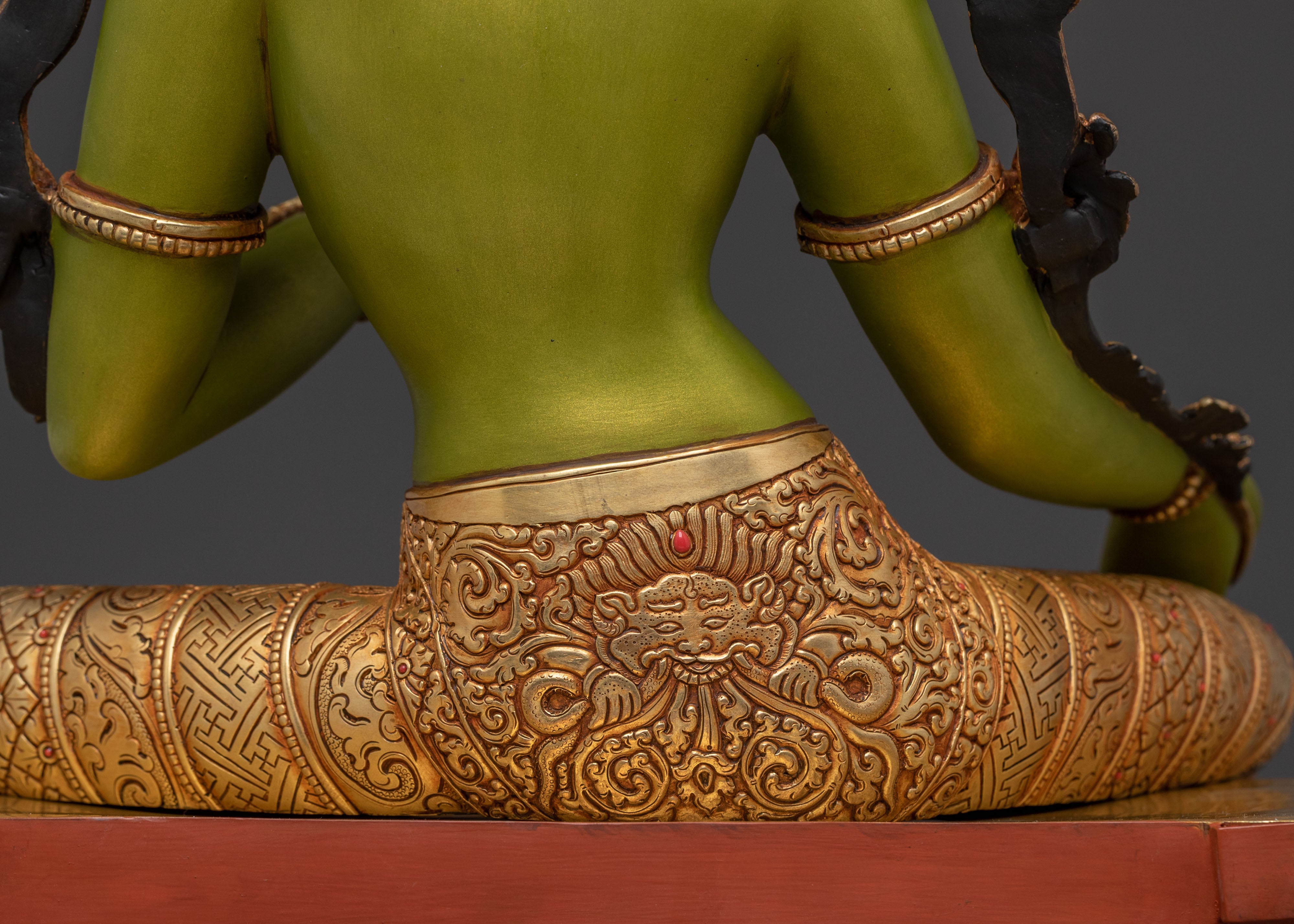 Magnificence Green Tara Sculpture | Swift Compassion