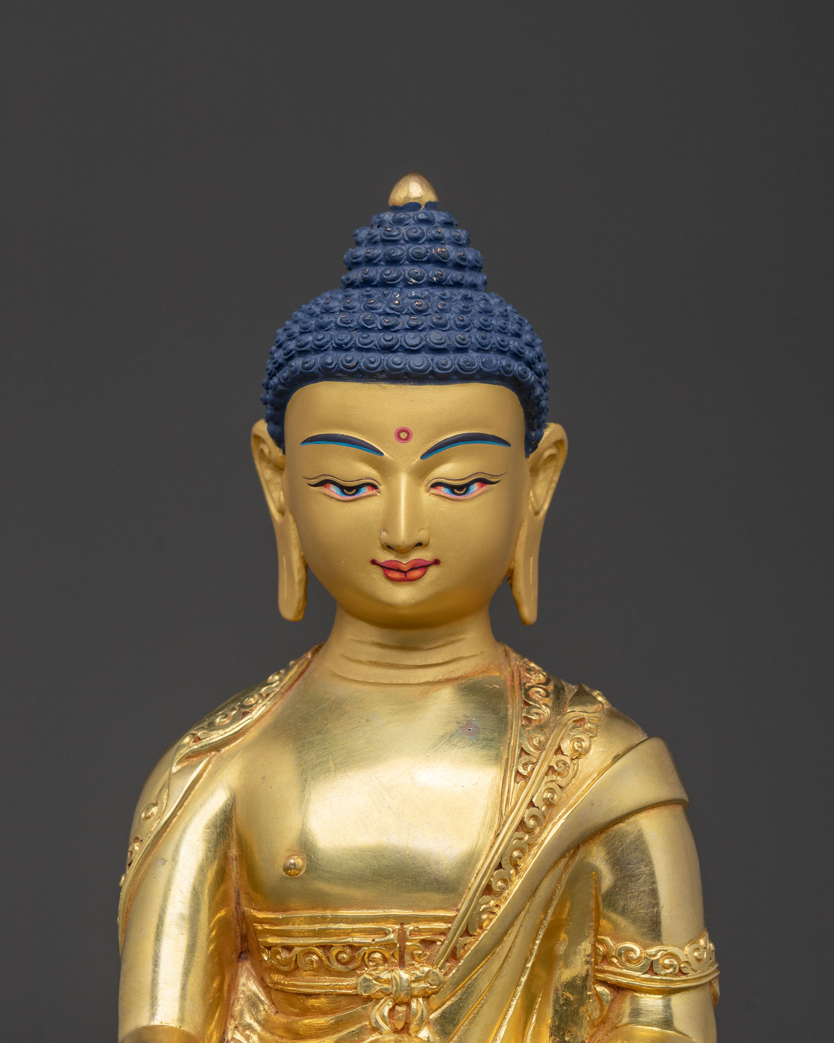 Shakyamuni Buddha Sacred Peaceful Statue