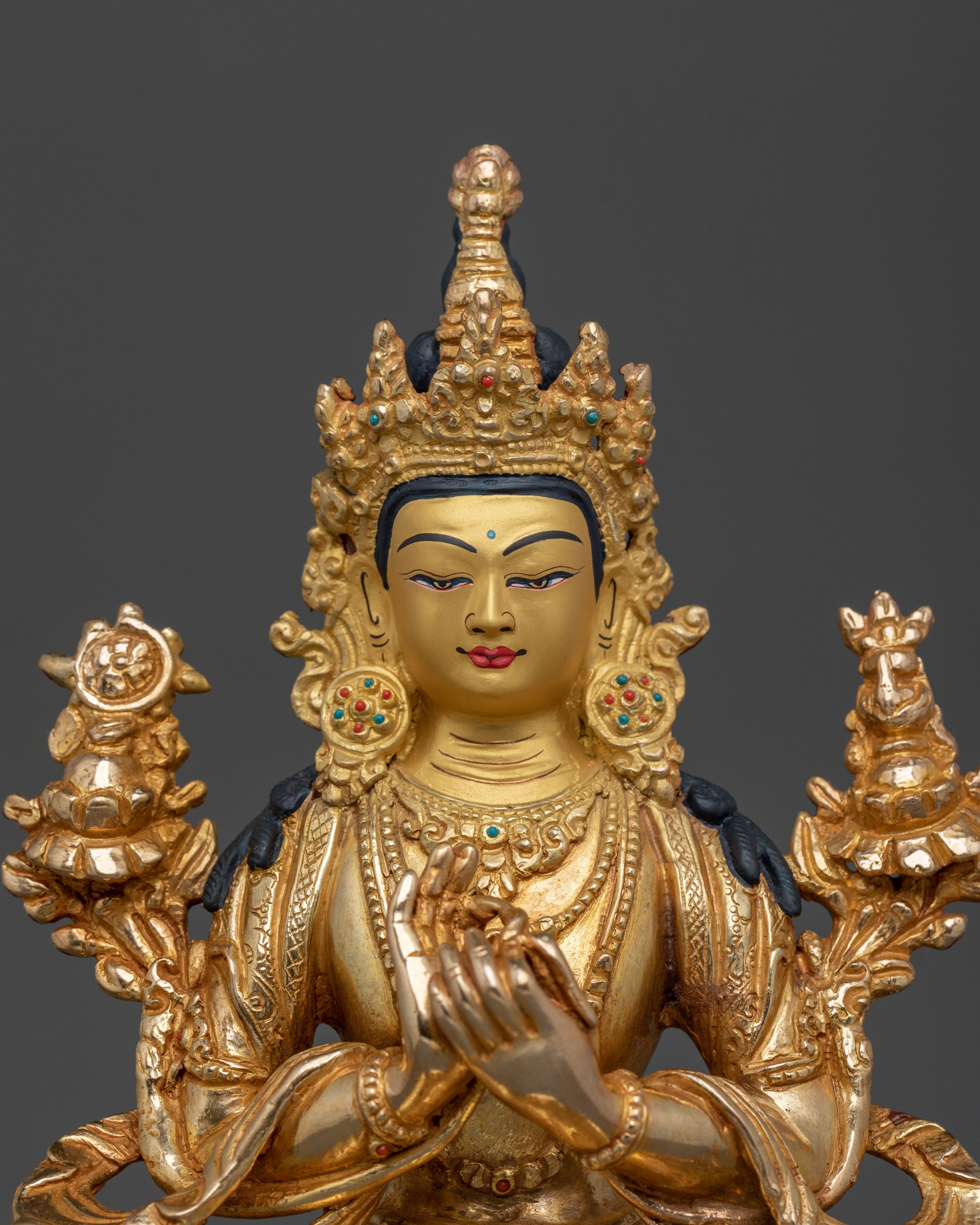 Tibetan Maitreya Buddha Statue | Home Decor