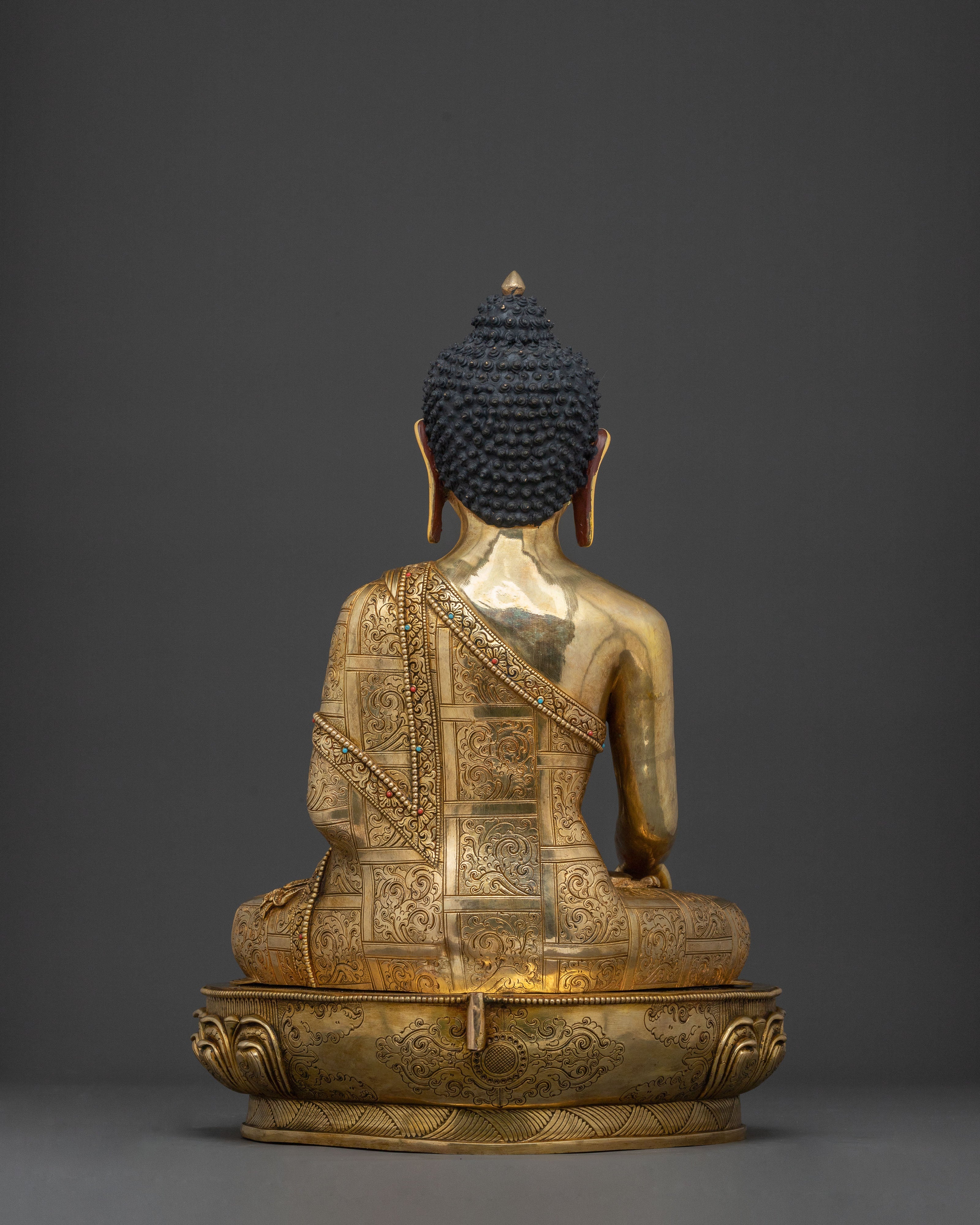 Shakyamuni Buddha Statue with Disciples | Home Decor