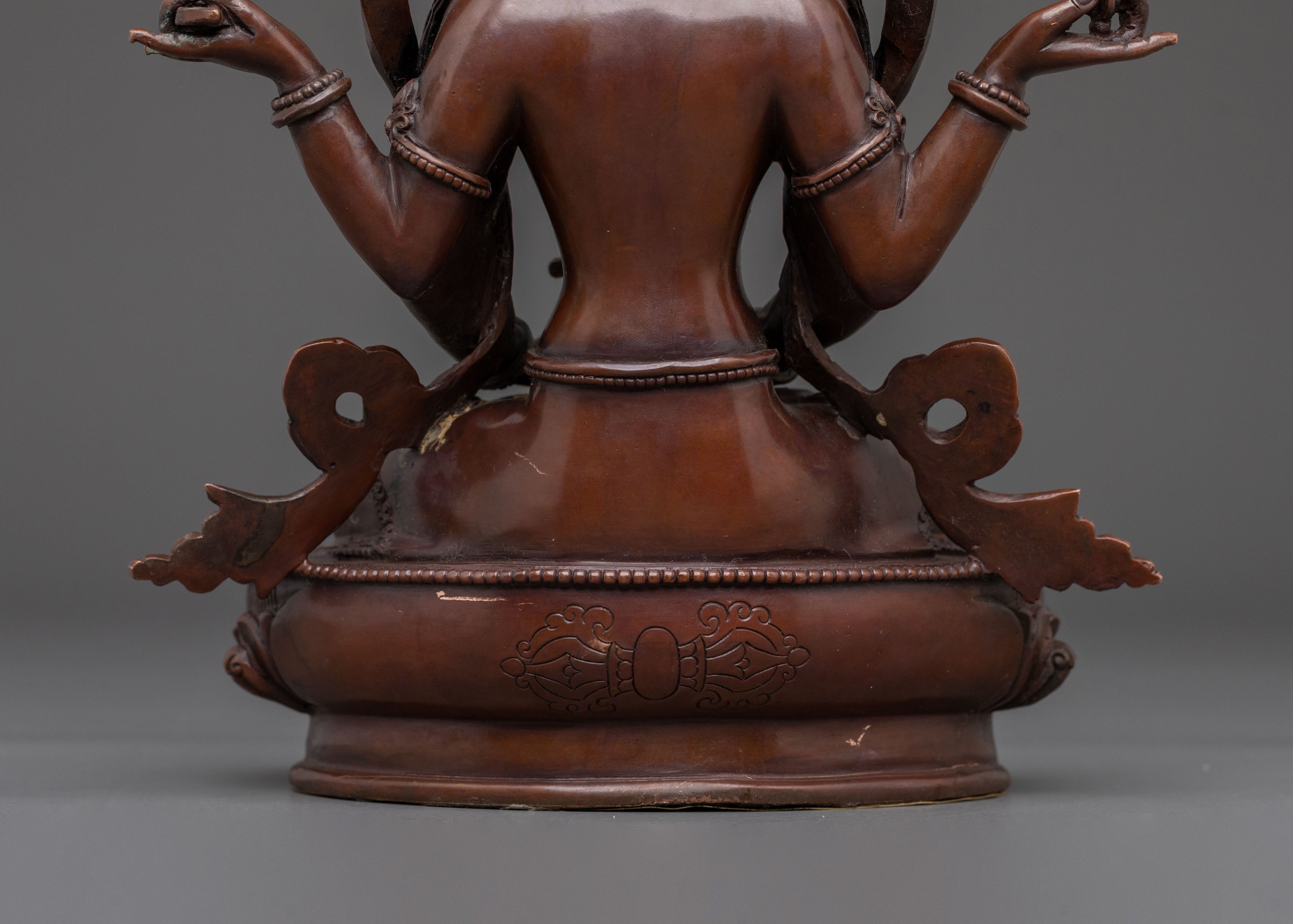 Prajnaparamita Oxidized Statue | Buddhist Shrine