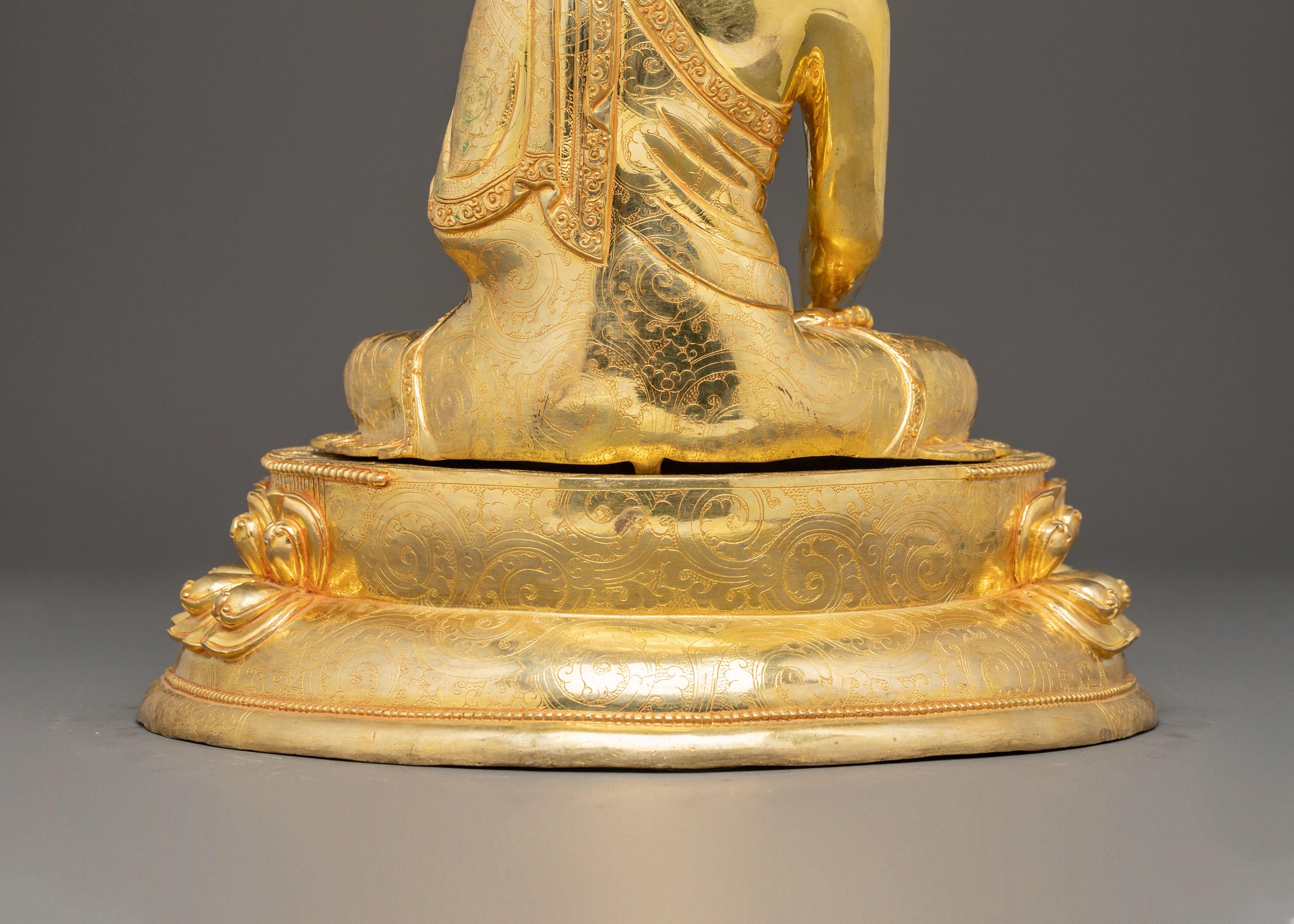 Himalayan Buddha Shakyamuni Handcrafted Statue | Sage of the Shakyas