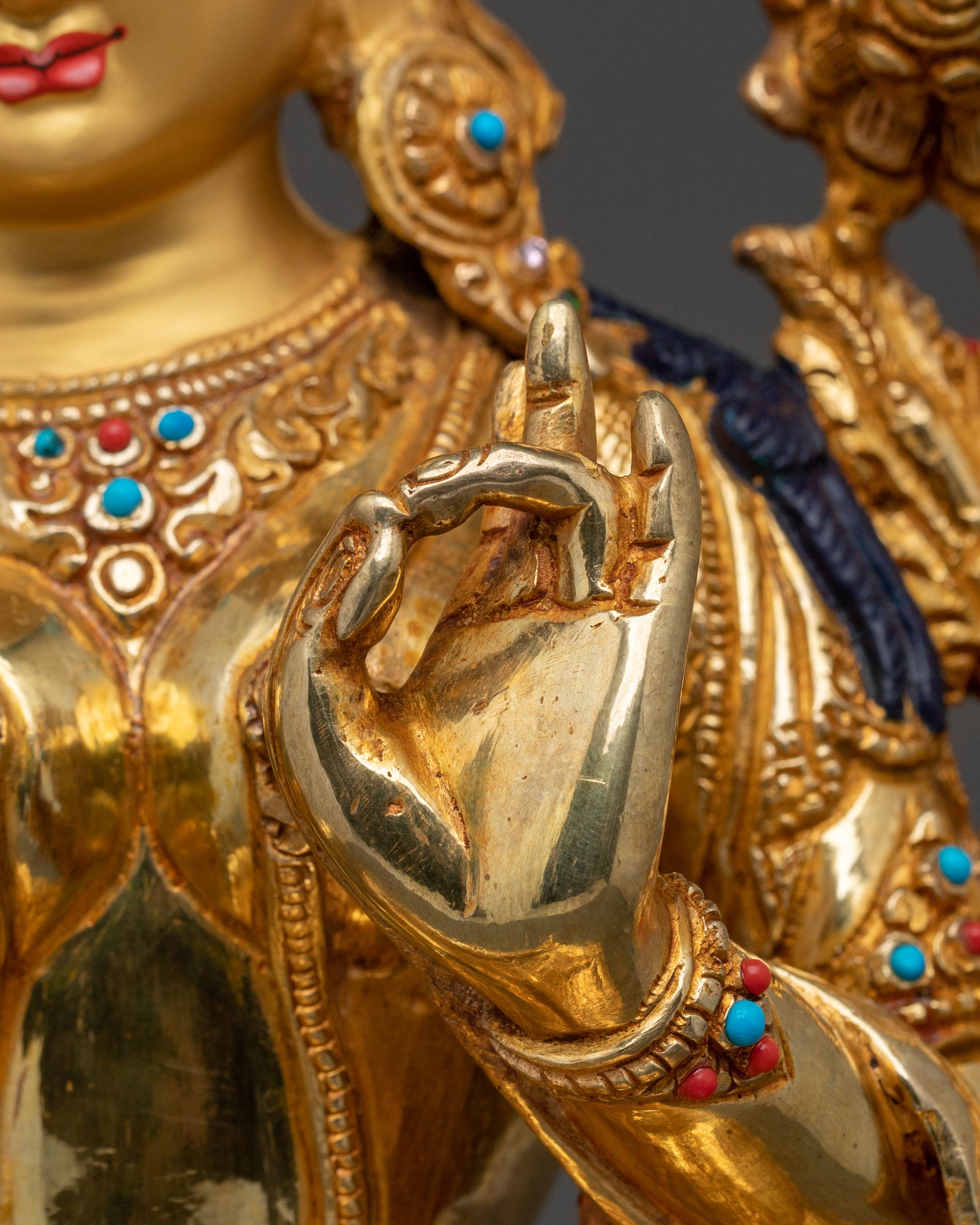Guardian Green Tara Sculpture | Goddess of Compassion