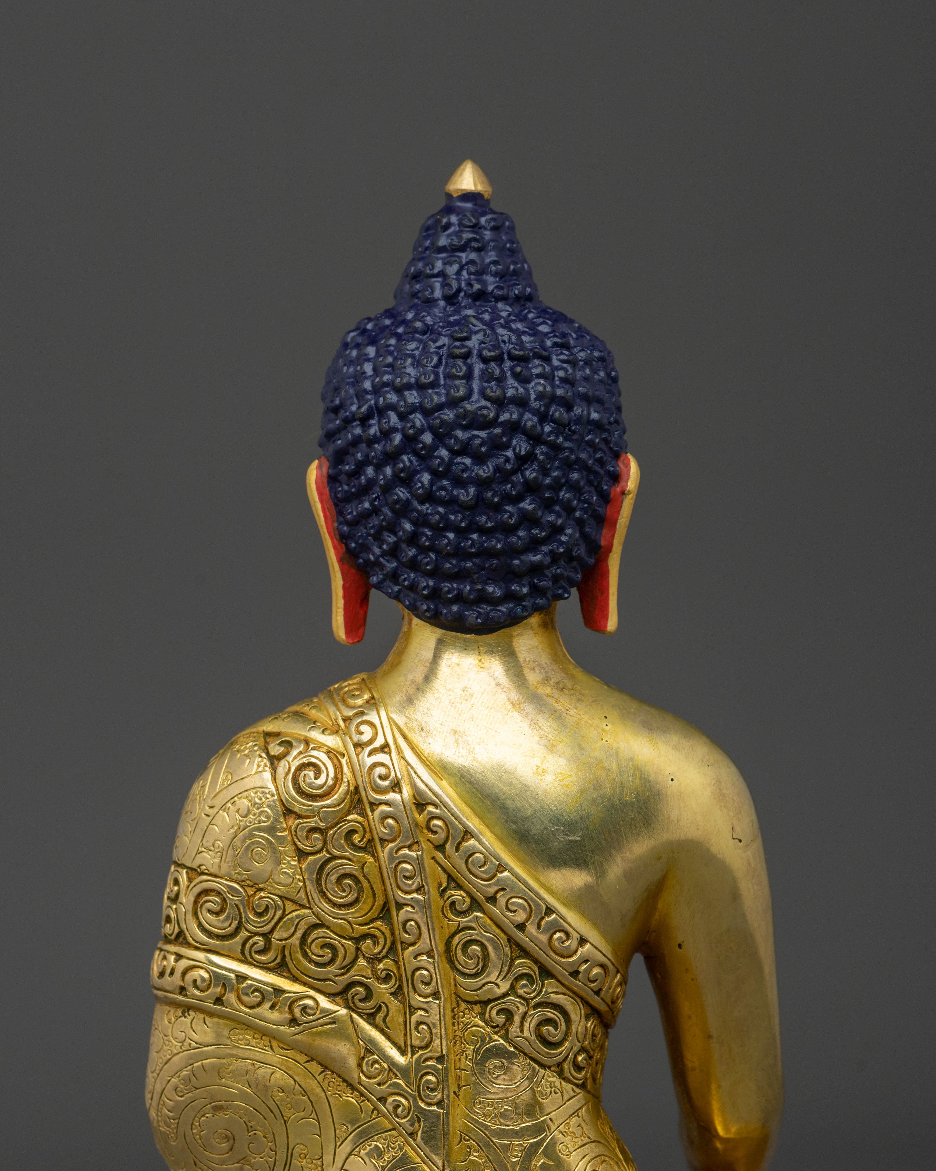Shakyamuni Buddha Sacred Awakening Statue | Tibetan Buddhist Enlightened Figure
