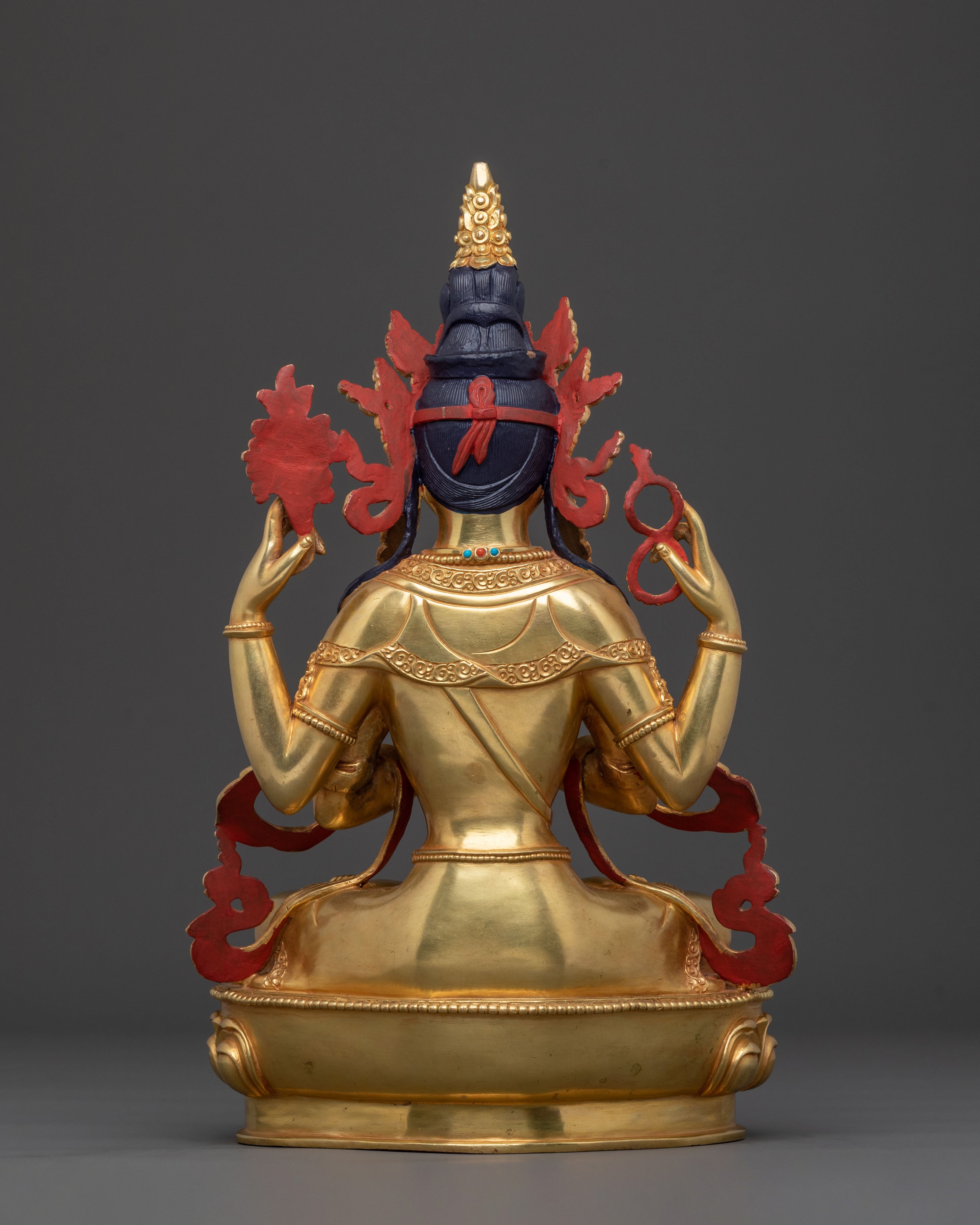 Four Armed Chenrezig Statue | Sacred Figure