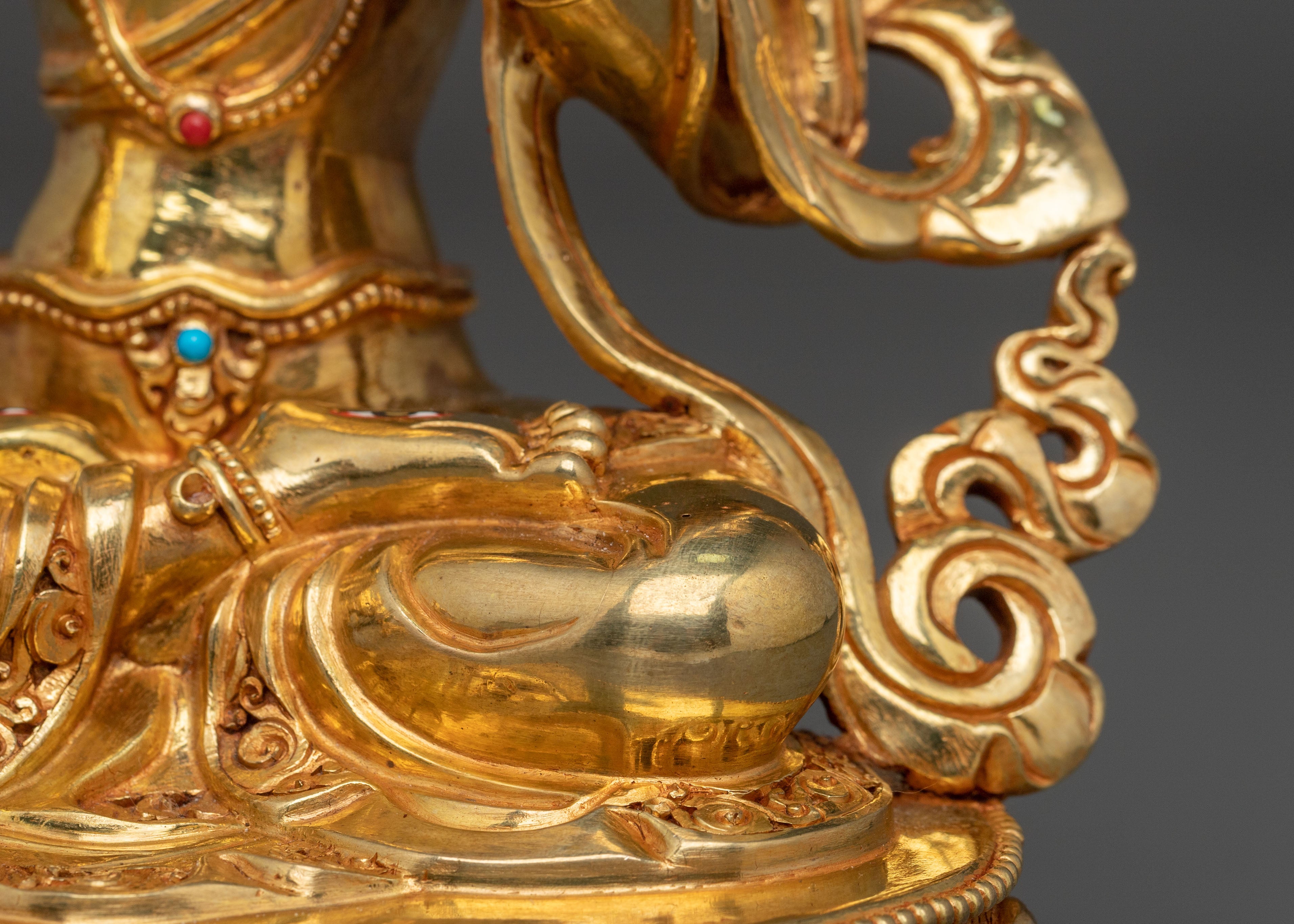 White Tara Sculpture | Tibetan Buddhist Goddess