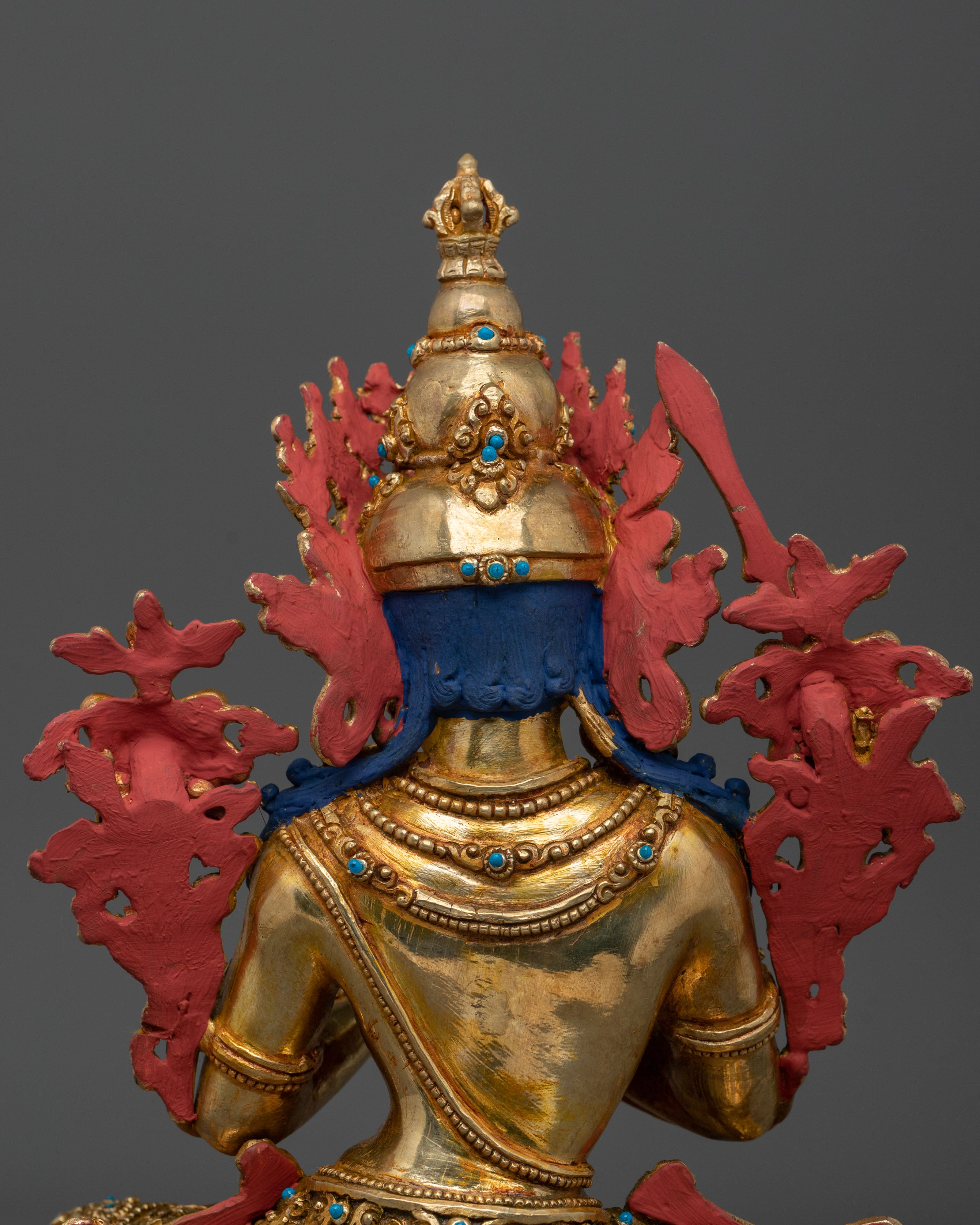Tikshna Manjushri Sacred Sculpture | Wrathful Bodhisattva of Wisdom