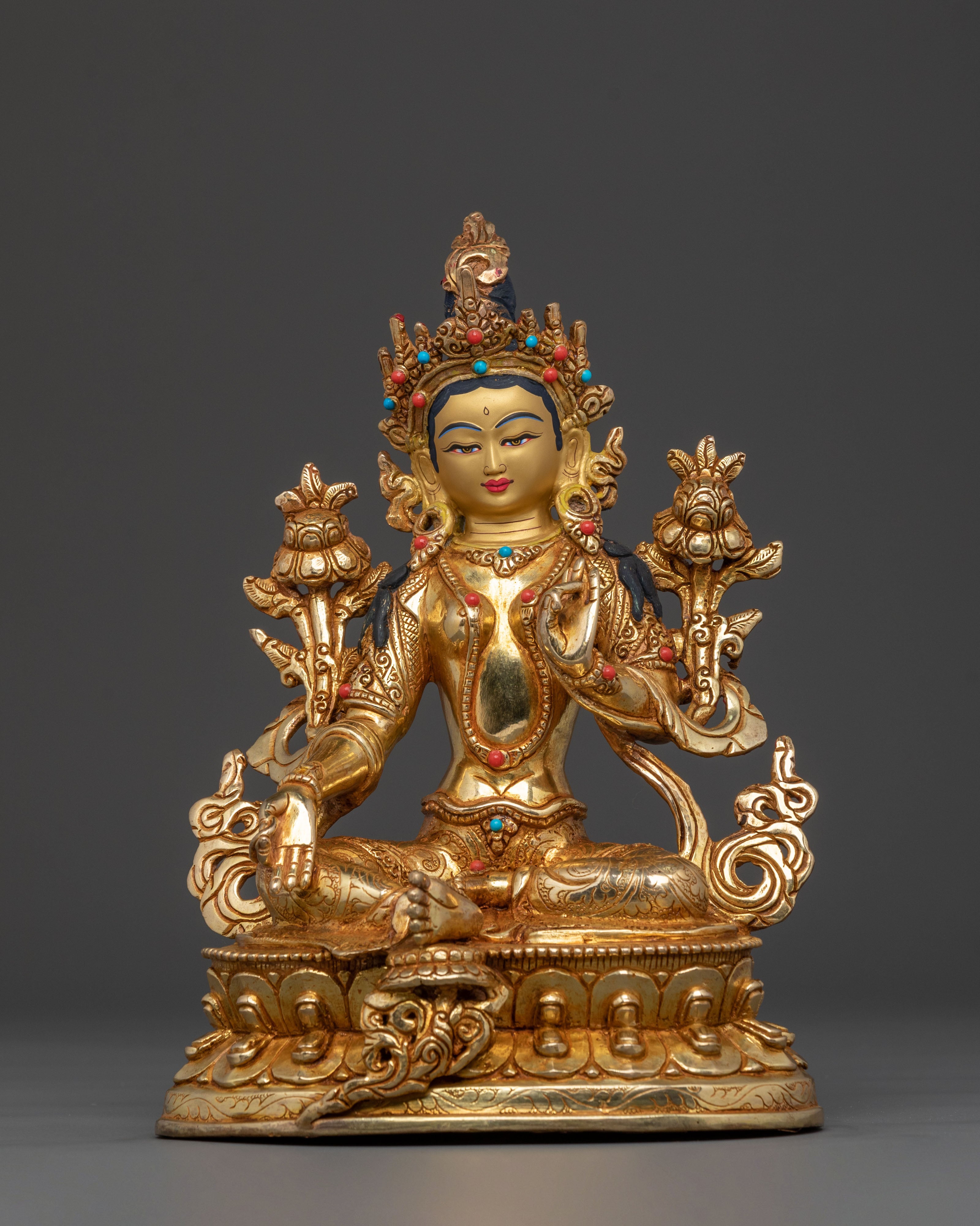 Green Tara Spiritual Statue