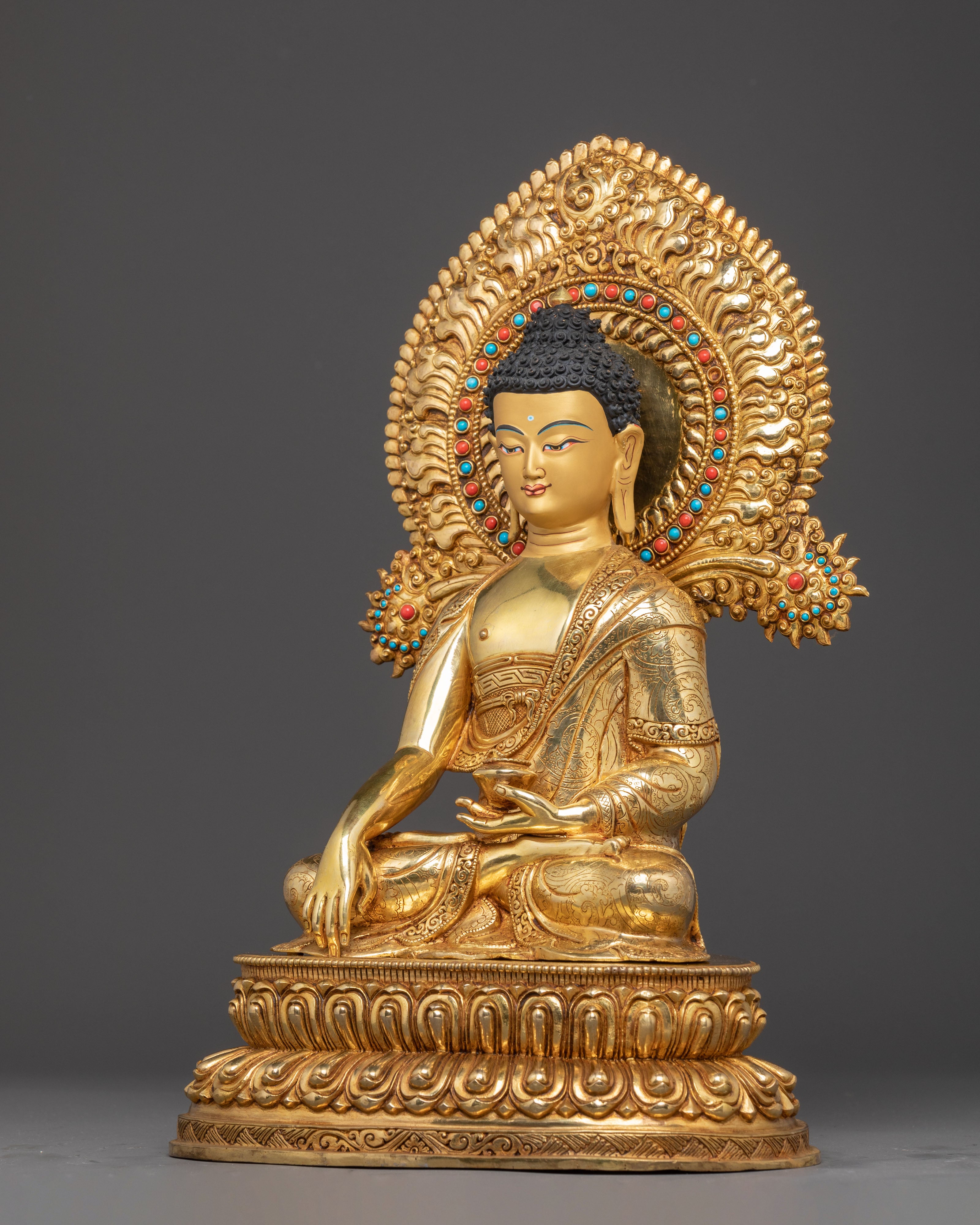 Handcrafted Gautama Buddha Statue of Knowledge and Power