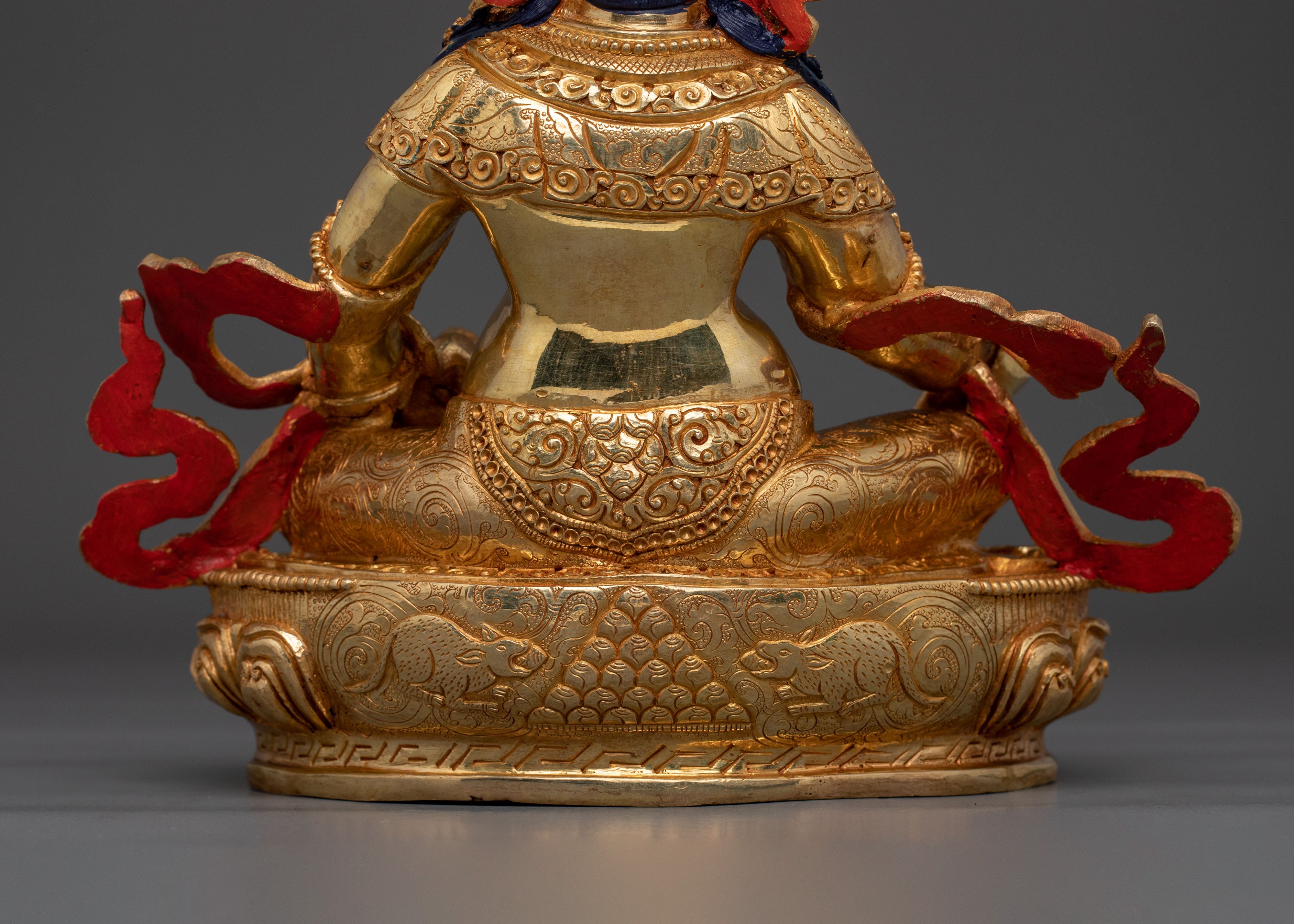 Dzambhala Spiritual Decor Statue | Tibetan Wealth Deity Sculpture