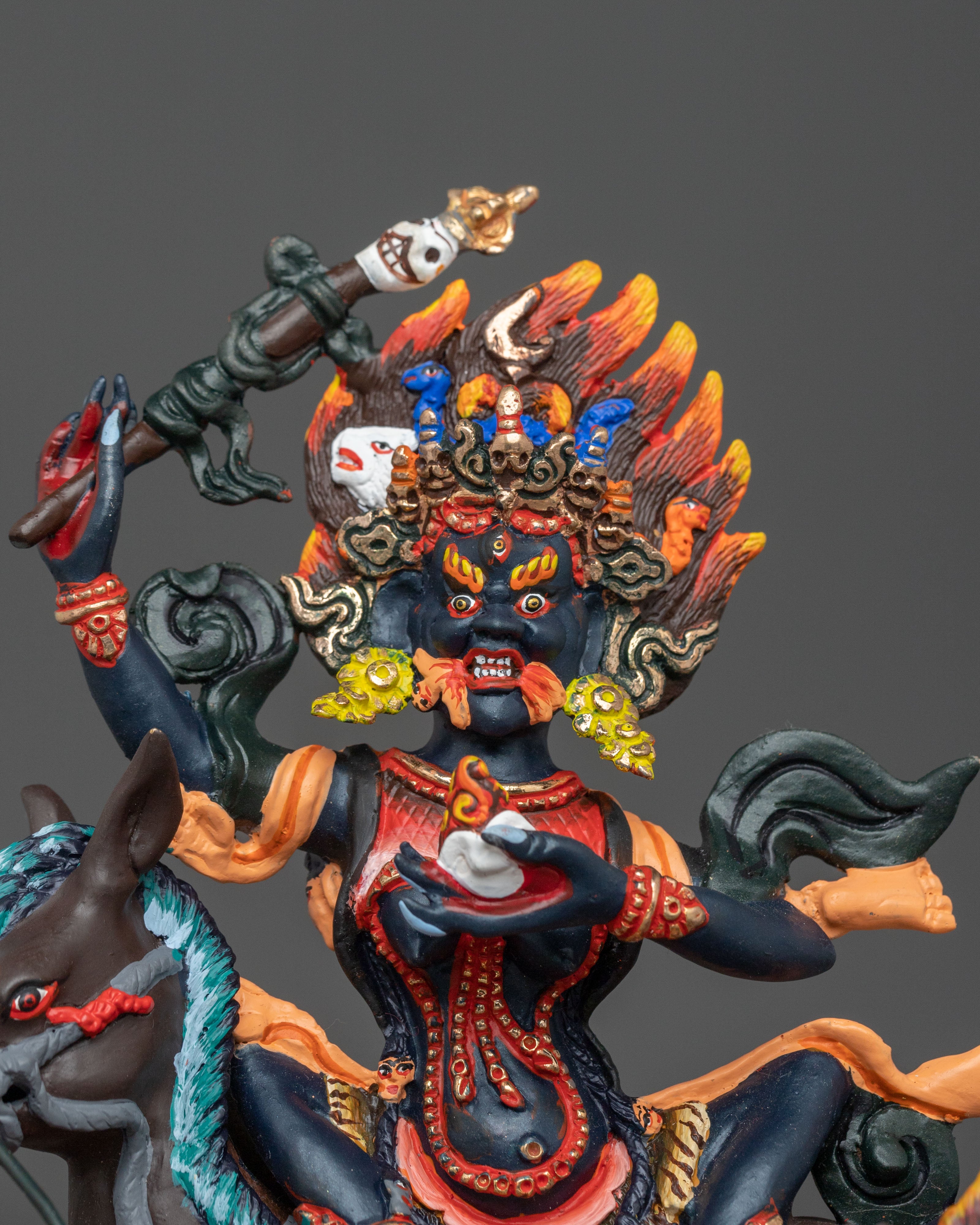 Palden Lhamo Figurine | Sacred Buddhist Figurine