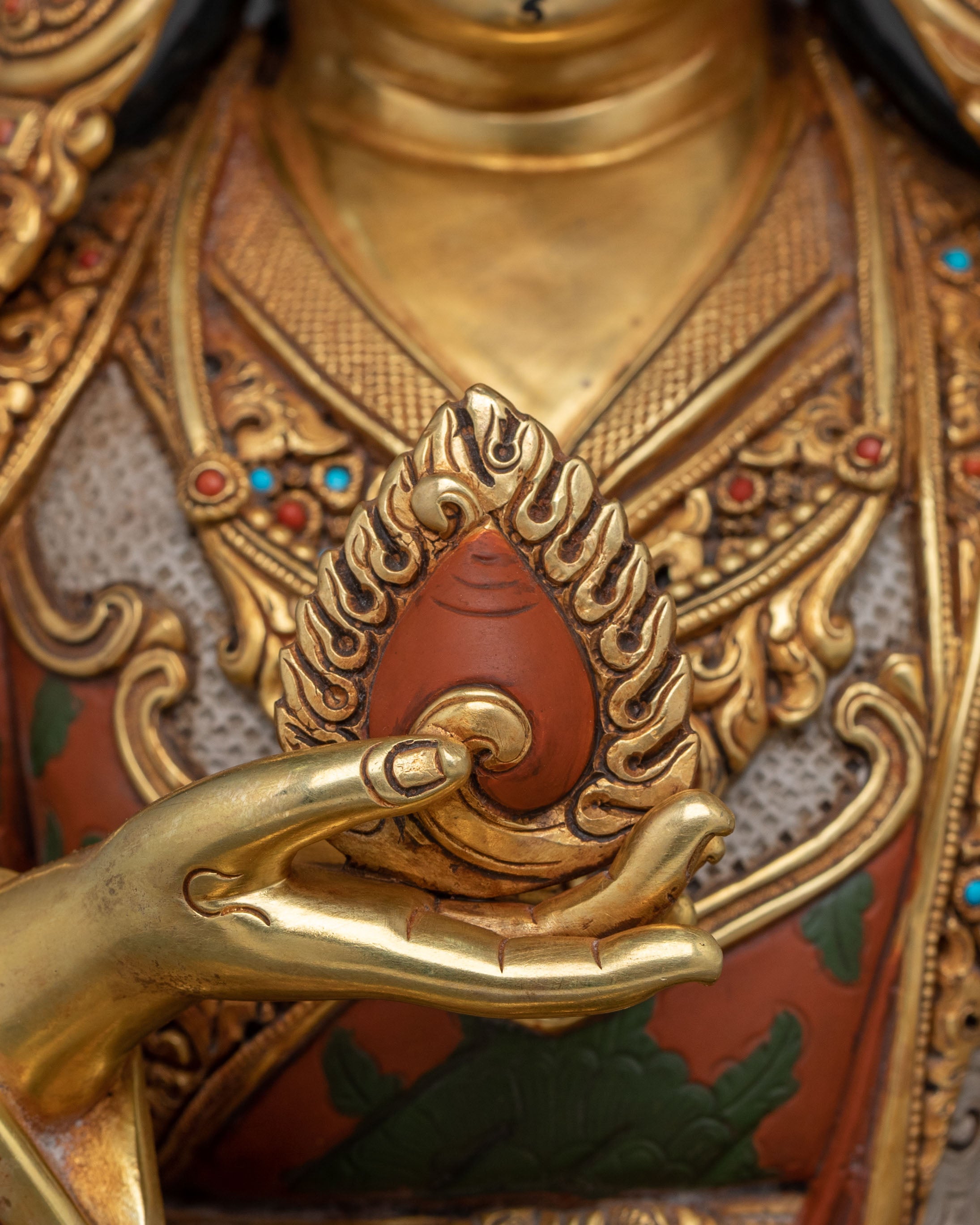 Guru Norla Statue | Sacred Buddhist Master