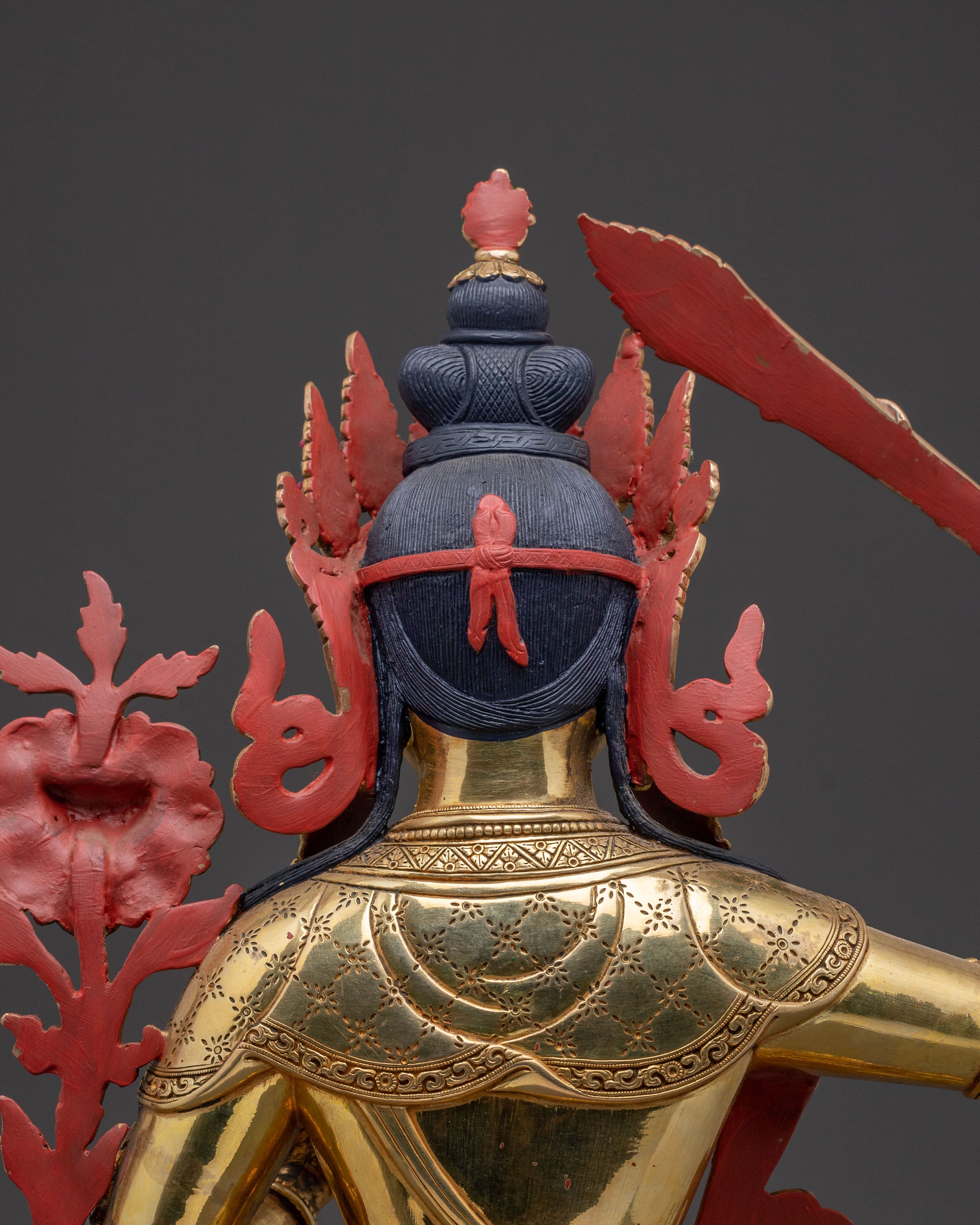 Manjushri Traditional Statue: The Supreme Wisdom Bodhisattva