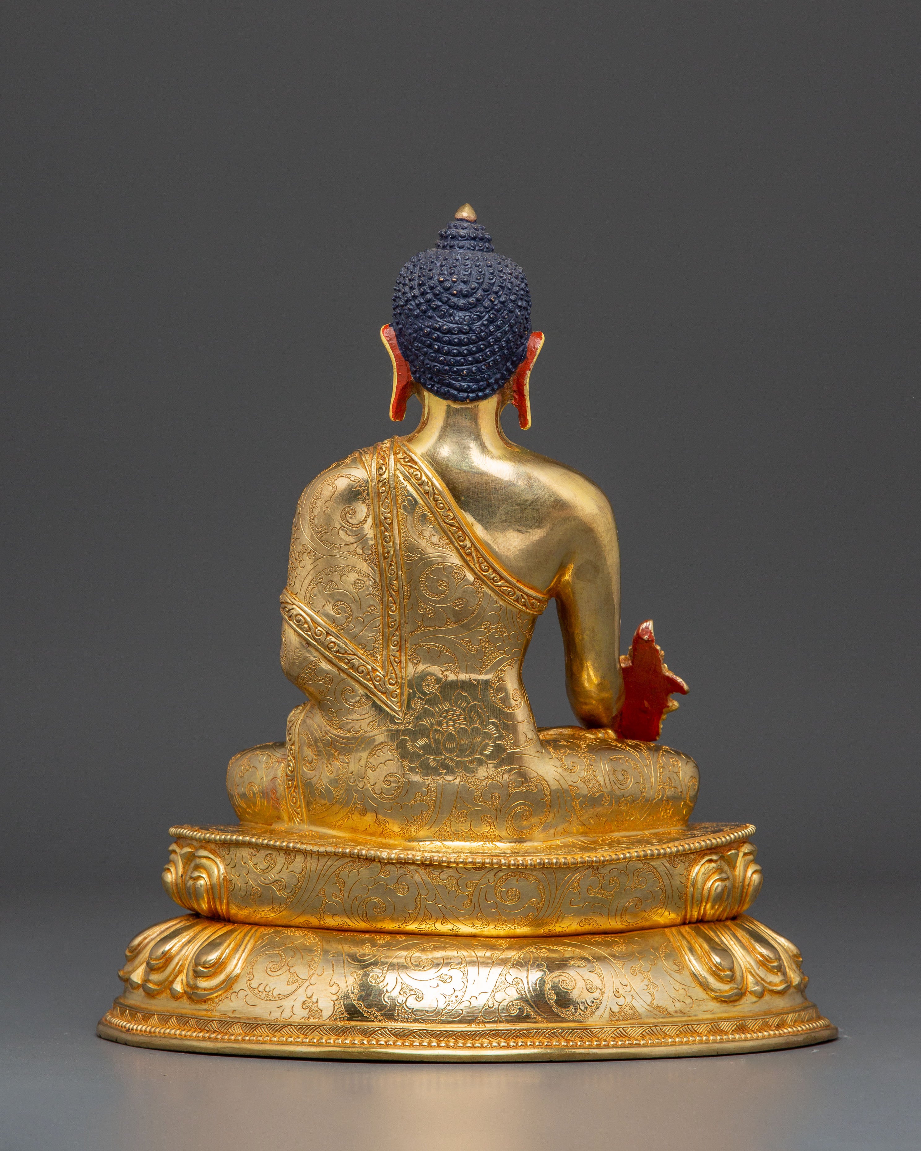 Handmade Statue of Medicine Buddha, The Spiritual Healer | Sculpture for Healing