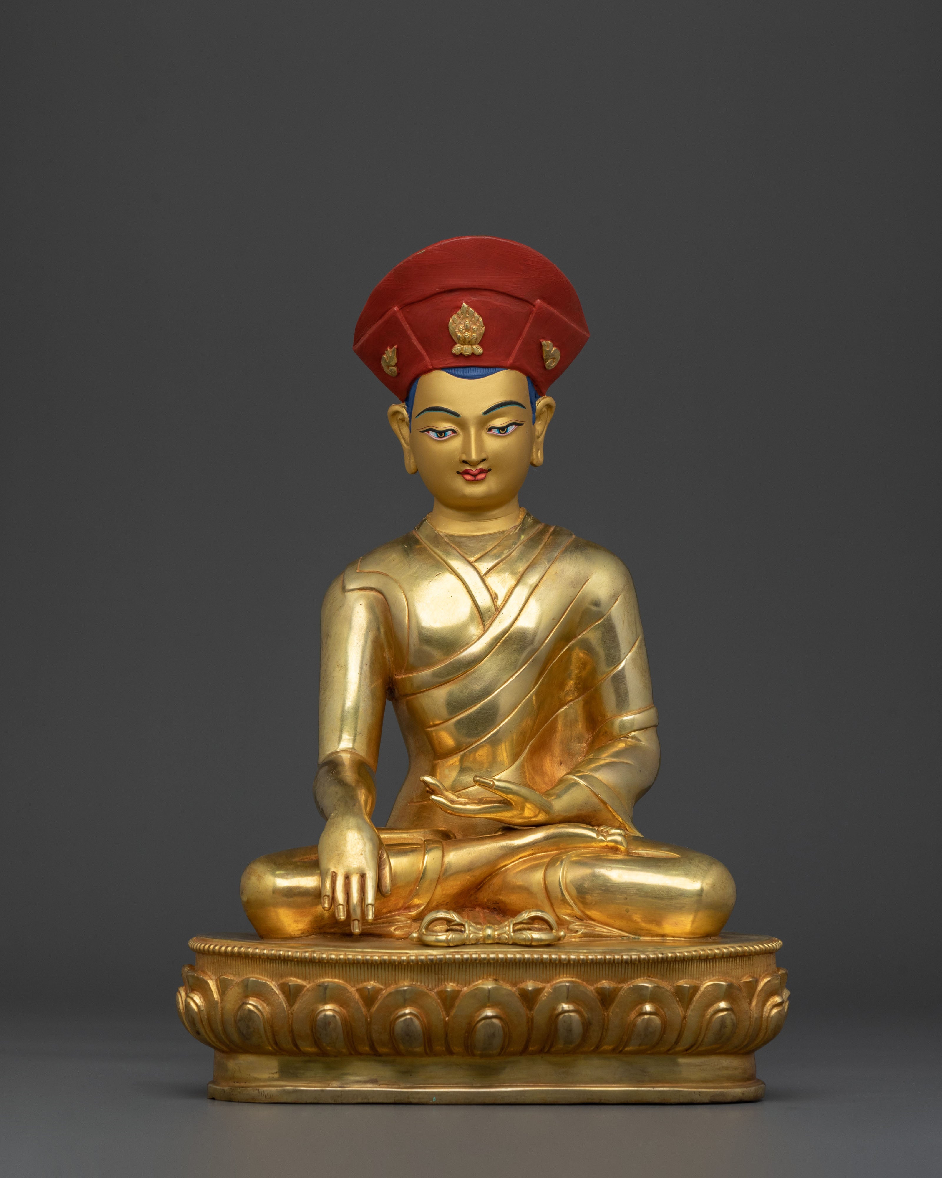 Traditional Jigten Sumgon Statue | Meditation Decor