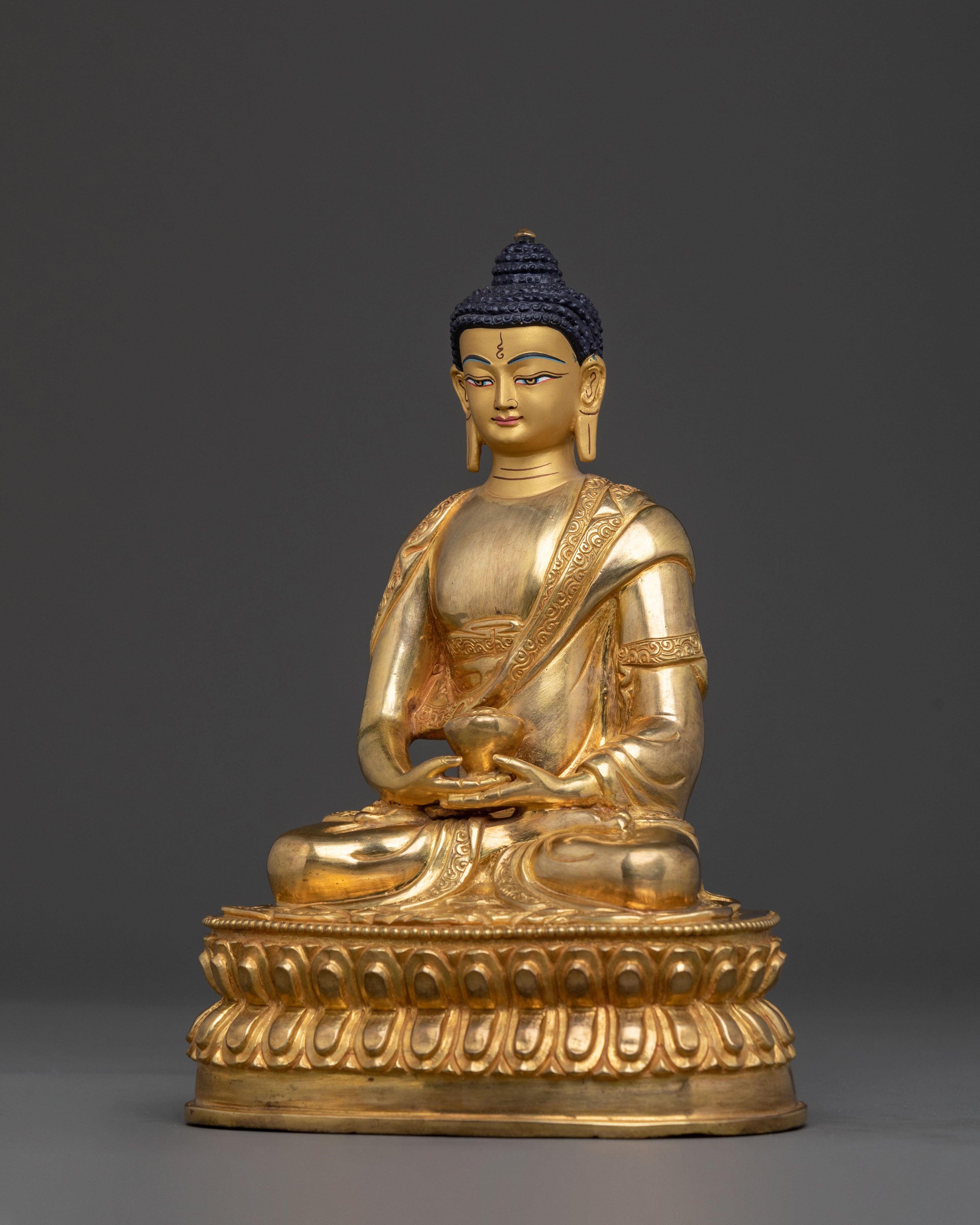 Handmade Amitabha Buddha Statue | Enlightened Figurine
