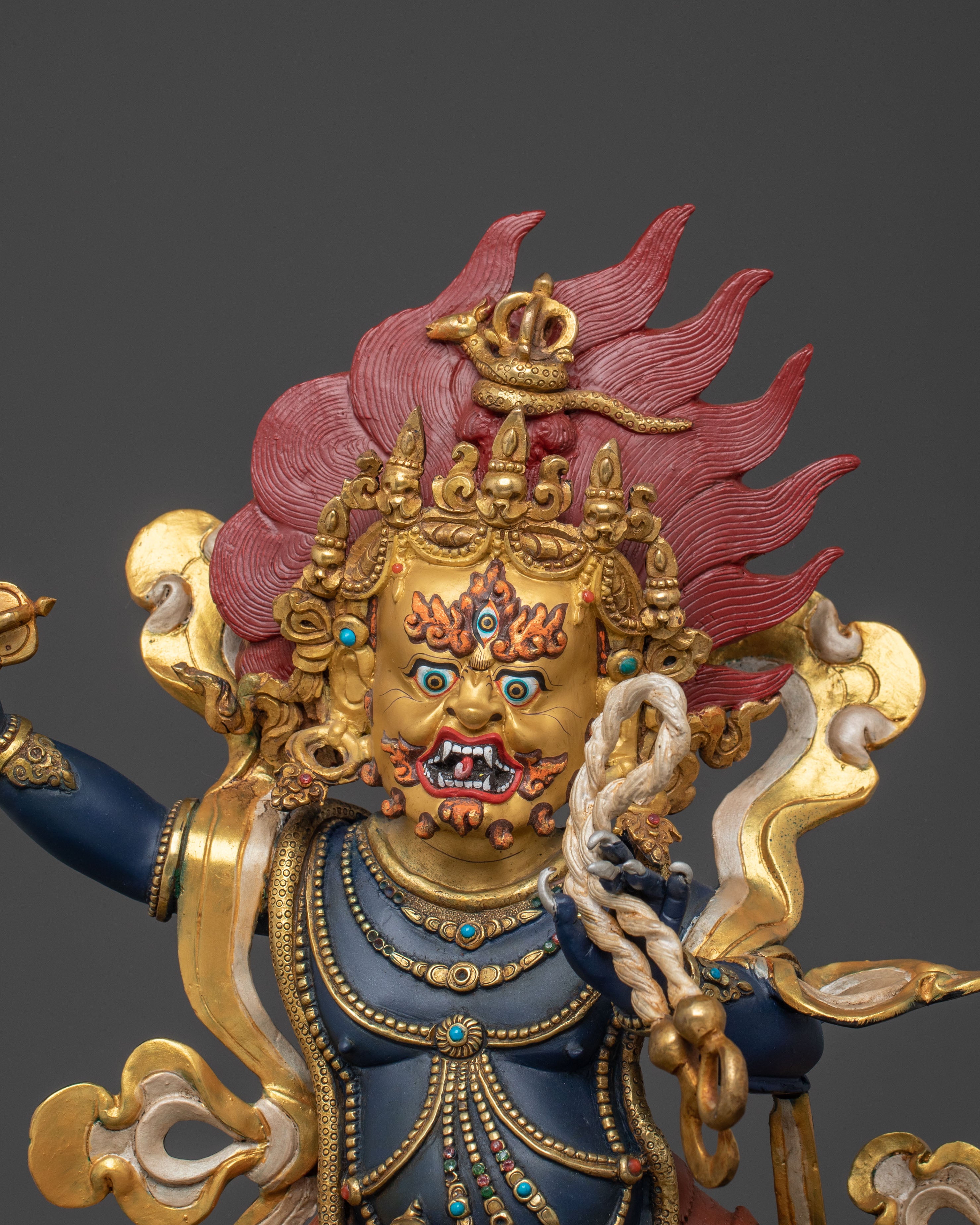 Vajrapani Spiritual Protector Statue Decor
