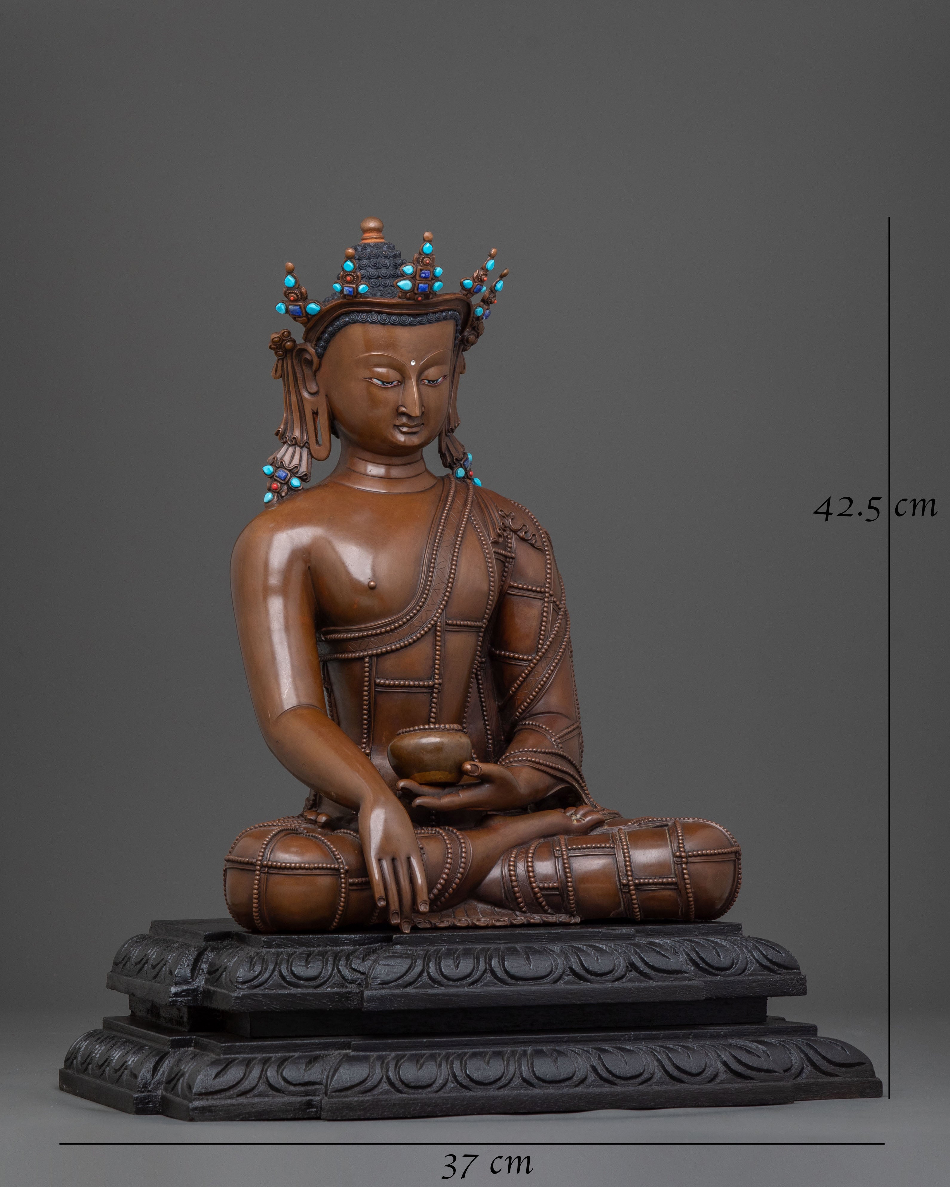 Crown Shakyamuni Buddha Statue for Peace