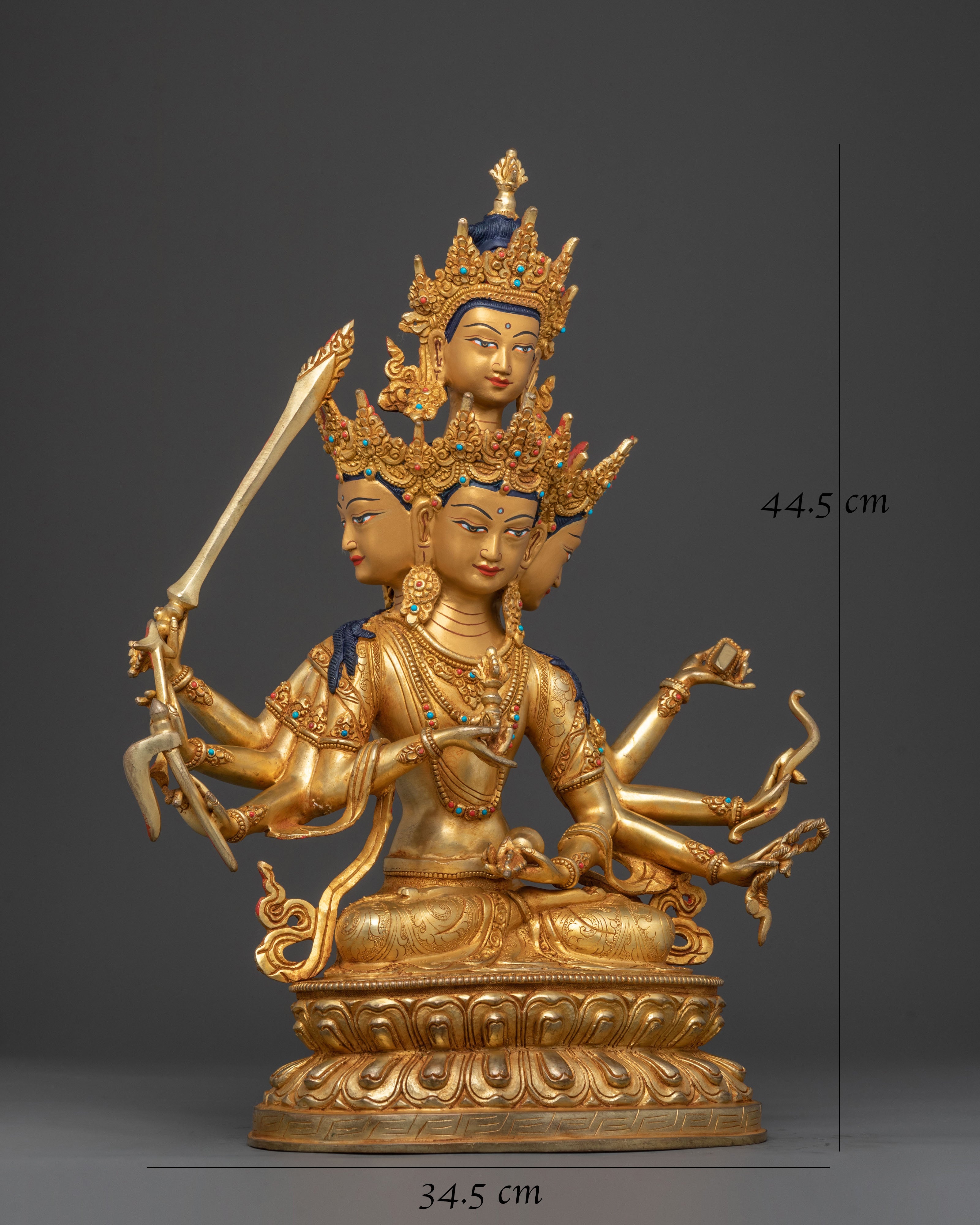 Maha Vajrasattva Divine Form | Sacred Statue