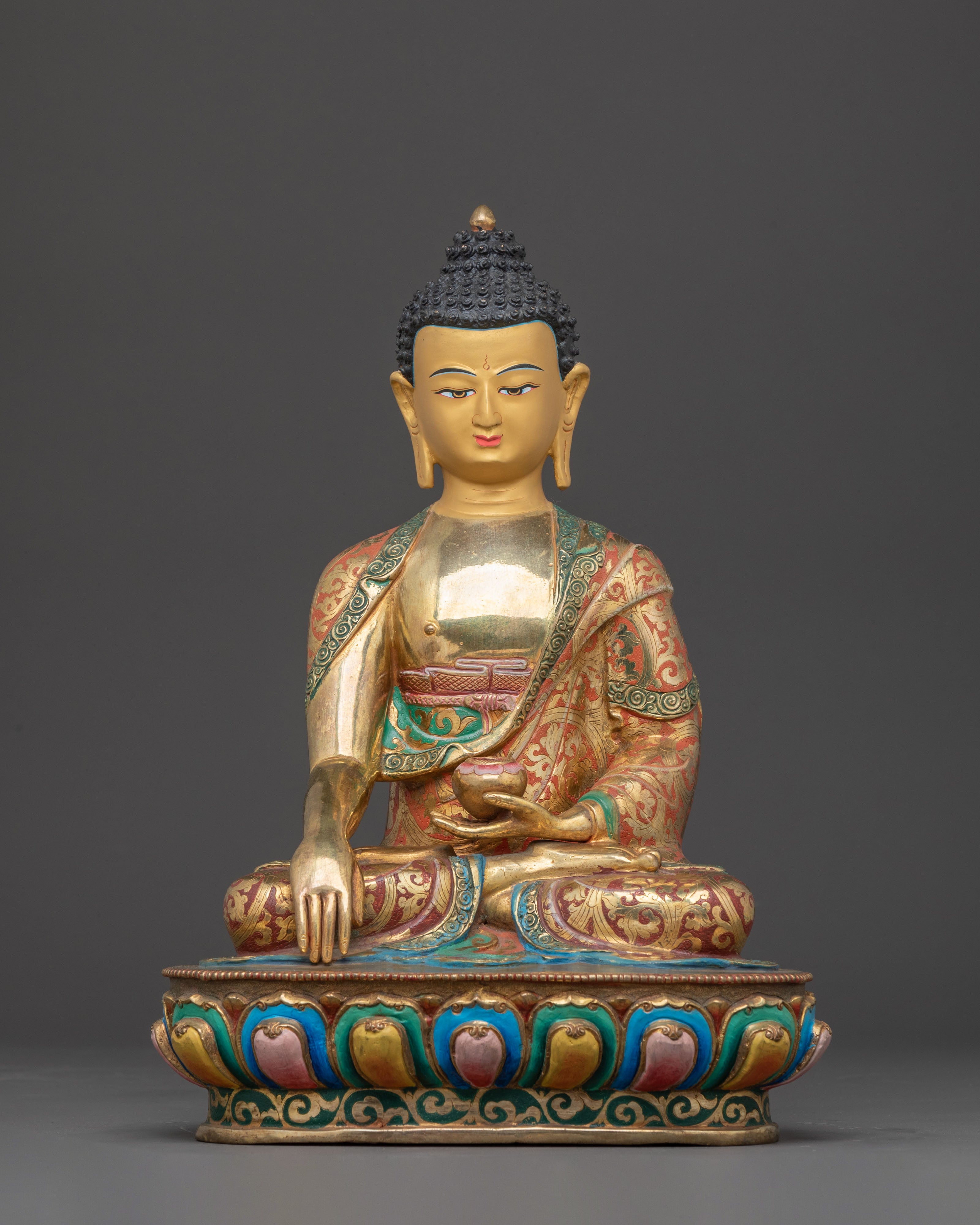 Handcrafted Sacred Shakyamuni Buddha Statue
