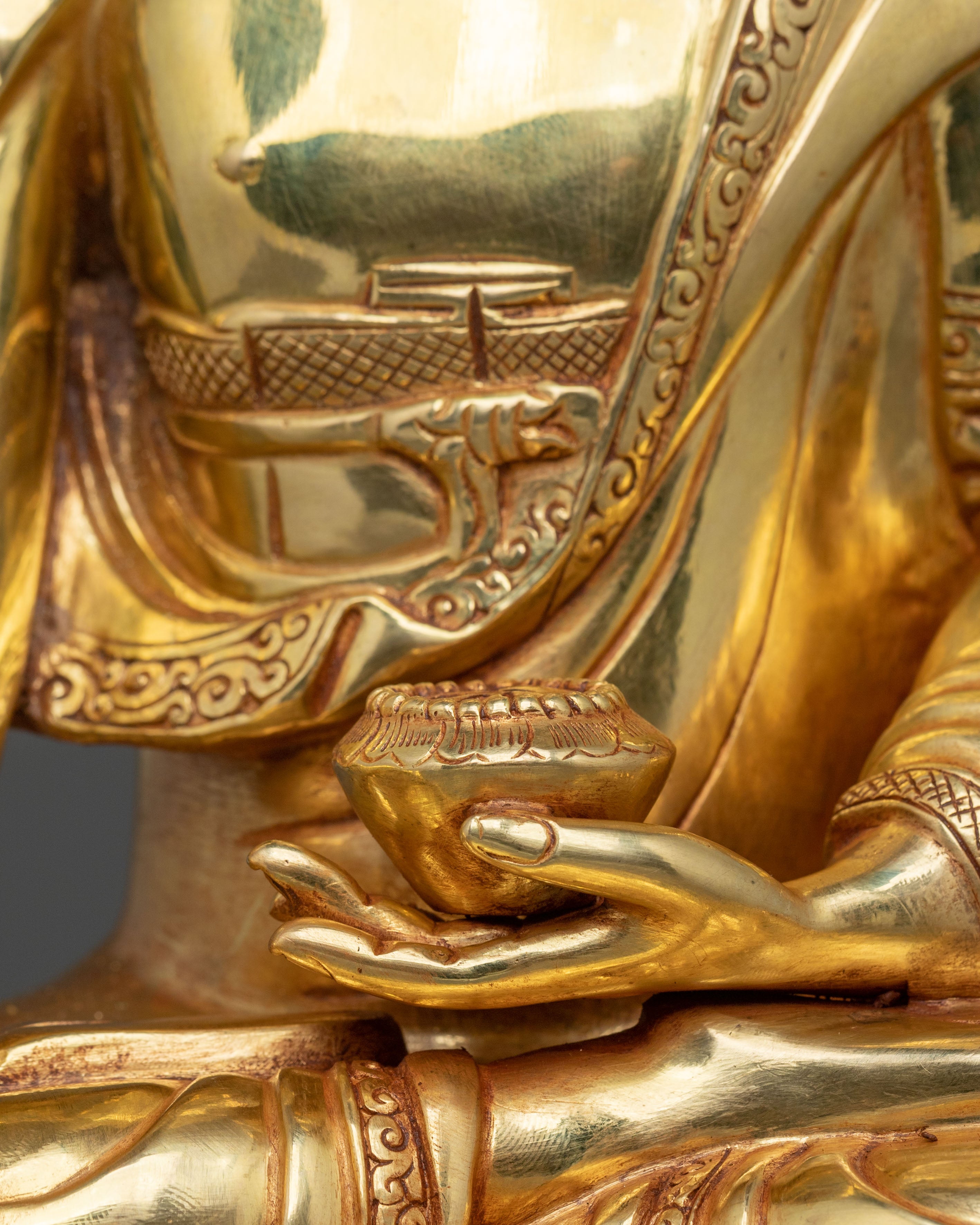 Ratnasambhava Statue | Tibetan Buddhist Figurine