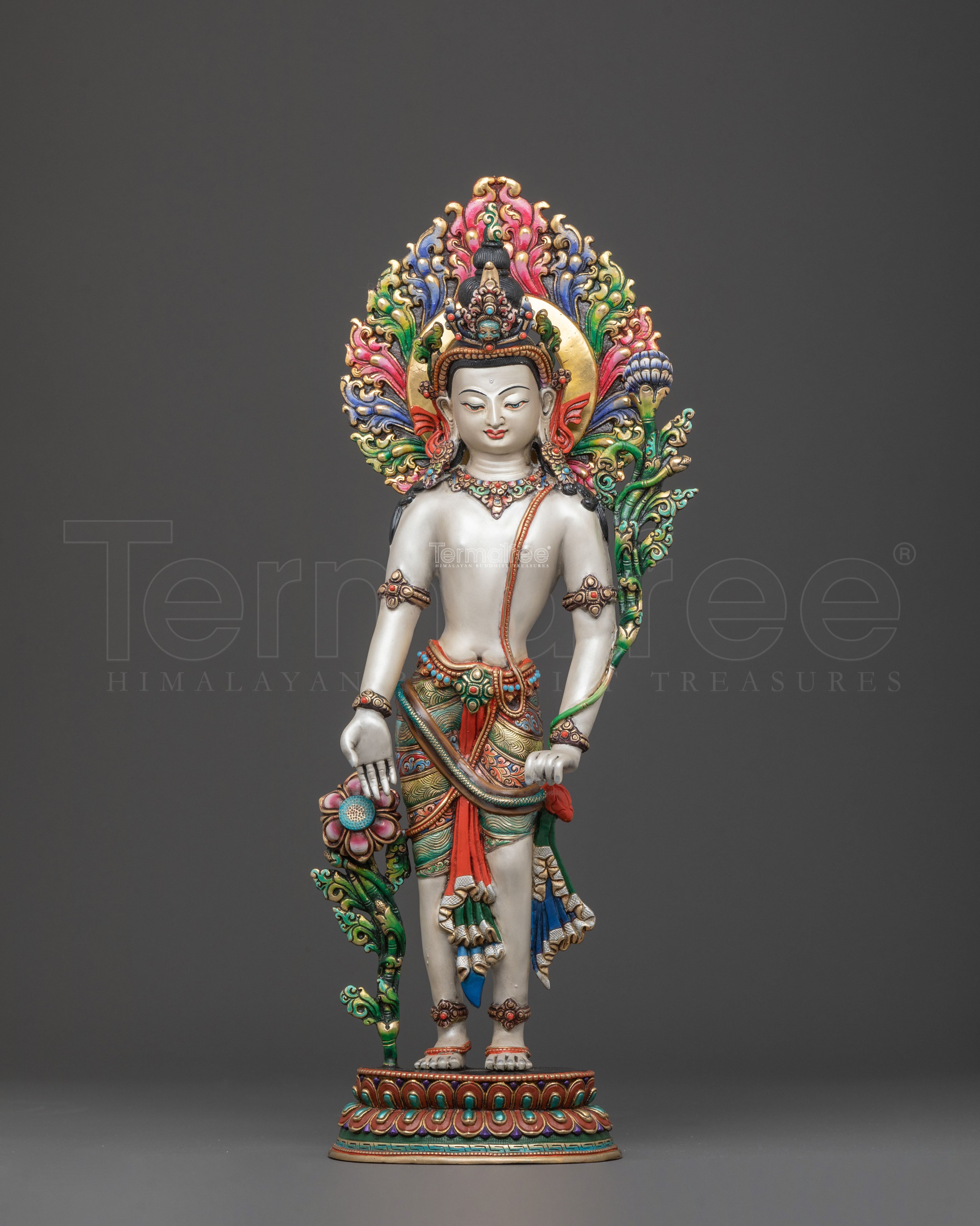 Padmapani Divine Statue for Rituals | Symbol of Tranquility