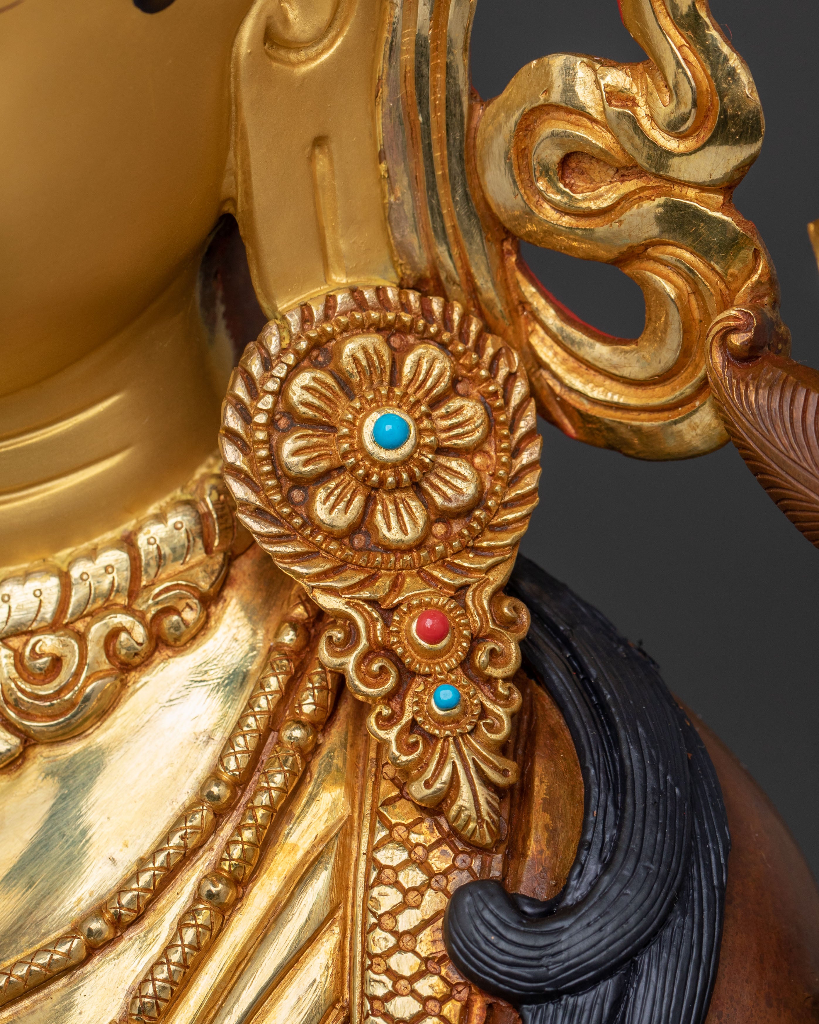 Green Tara Blessing Statue | Prosperity Figure