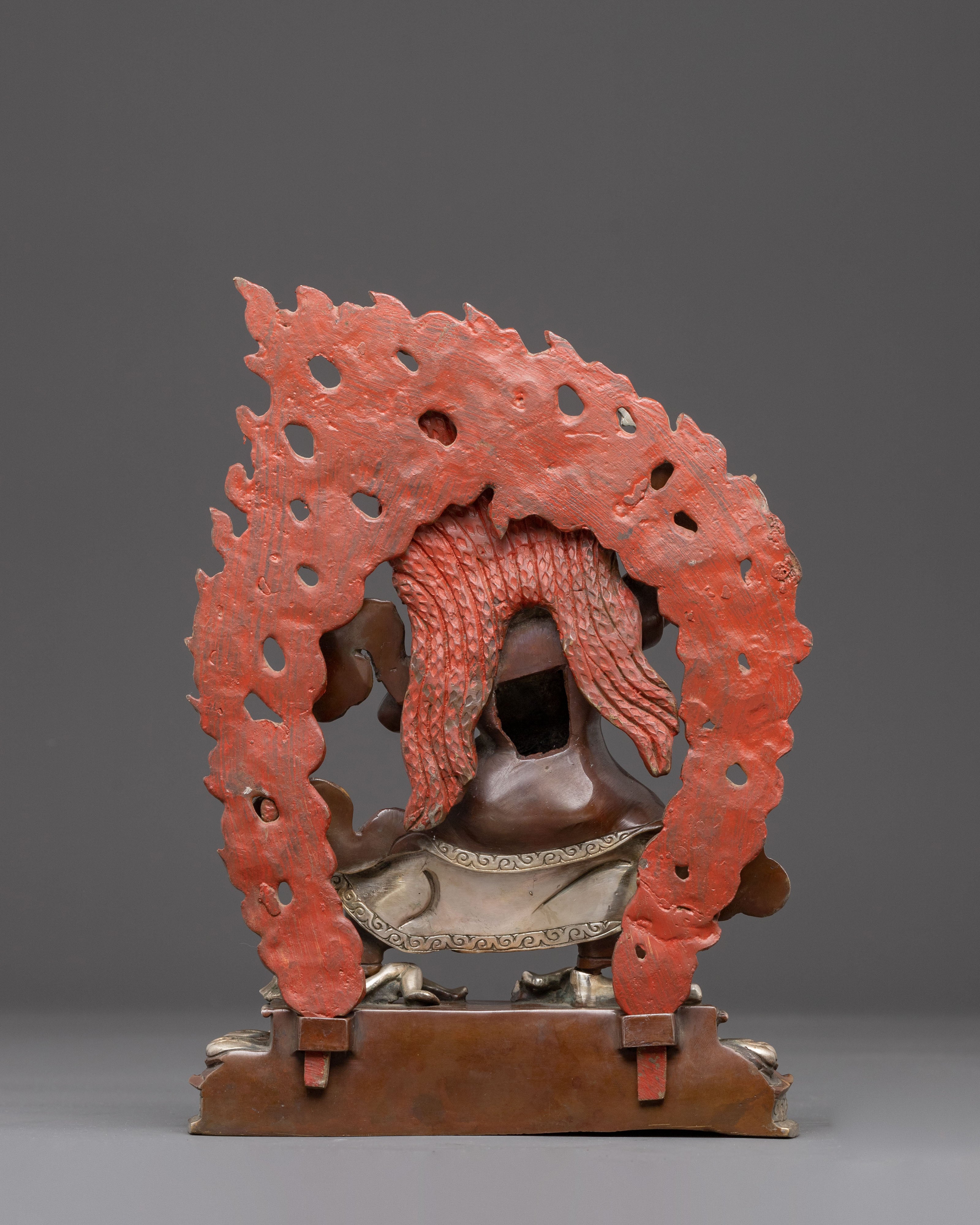 Handmade Naga Mahakala Statue | Wrathful Protector Deity