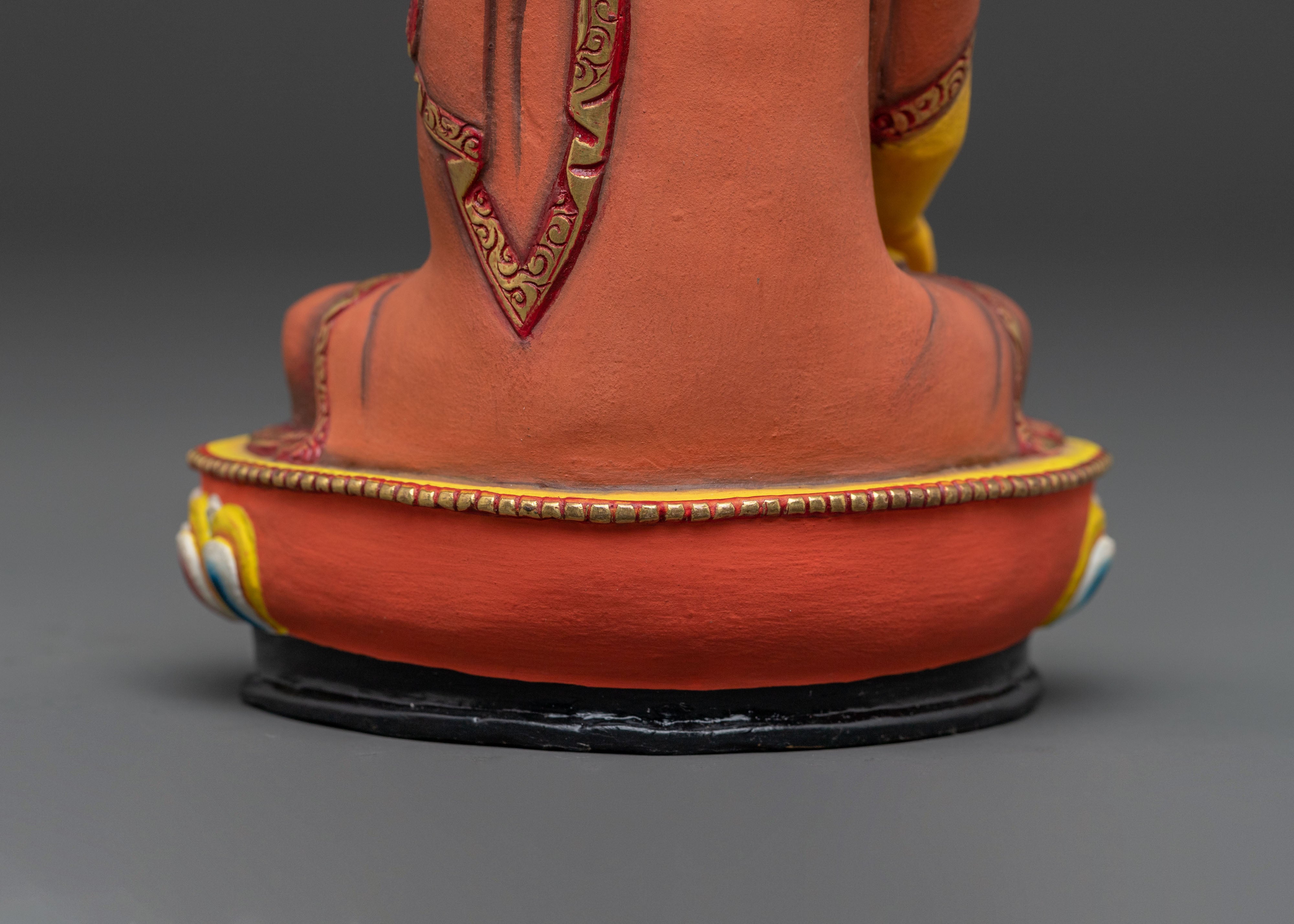 Shakyamuni Buddha Gold Glided Copper Statue | Buddhist Sculpture