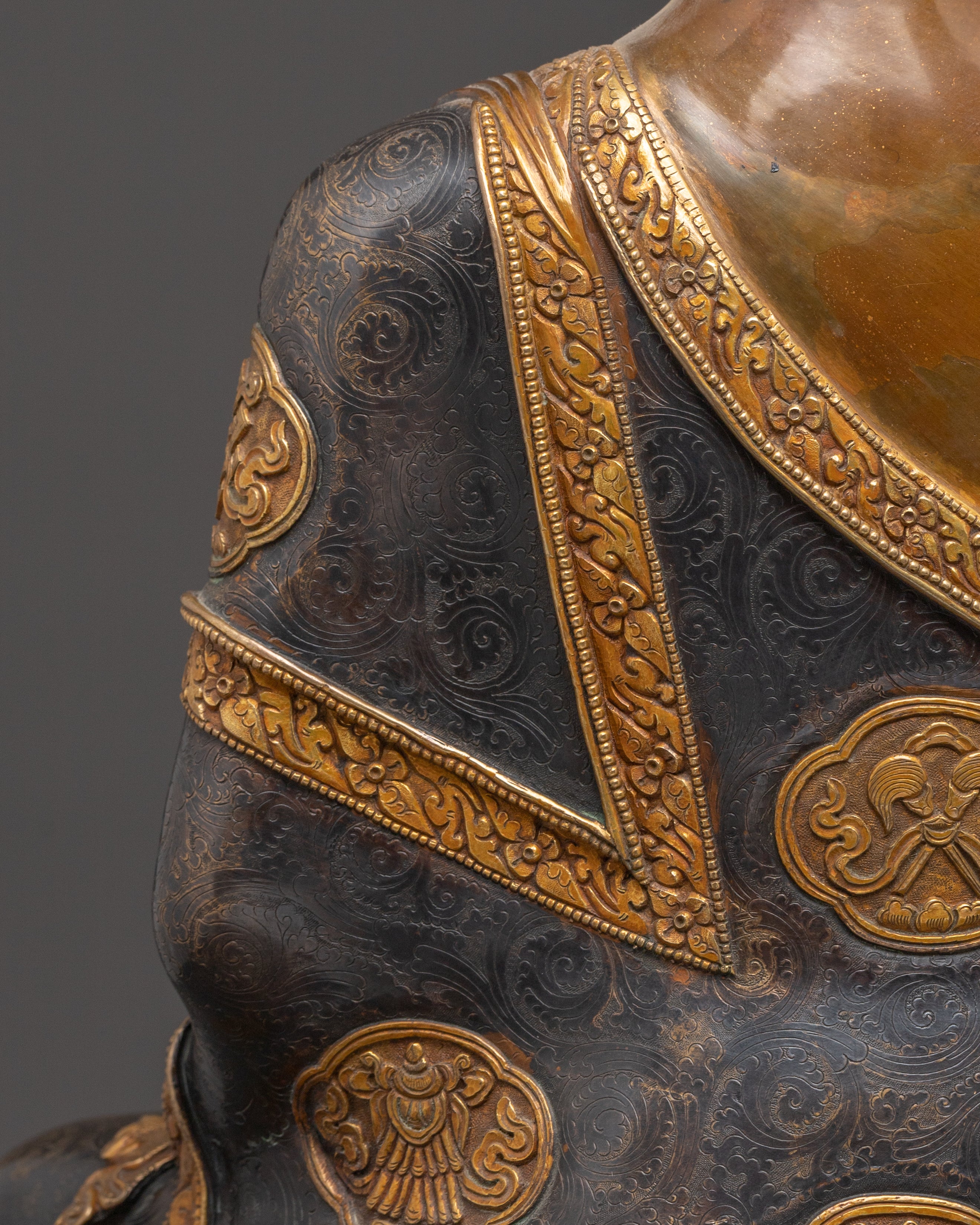 Handcrafted Copper Statue of Shakyamuni Buddha | Historical Buddha