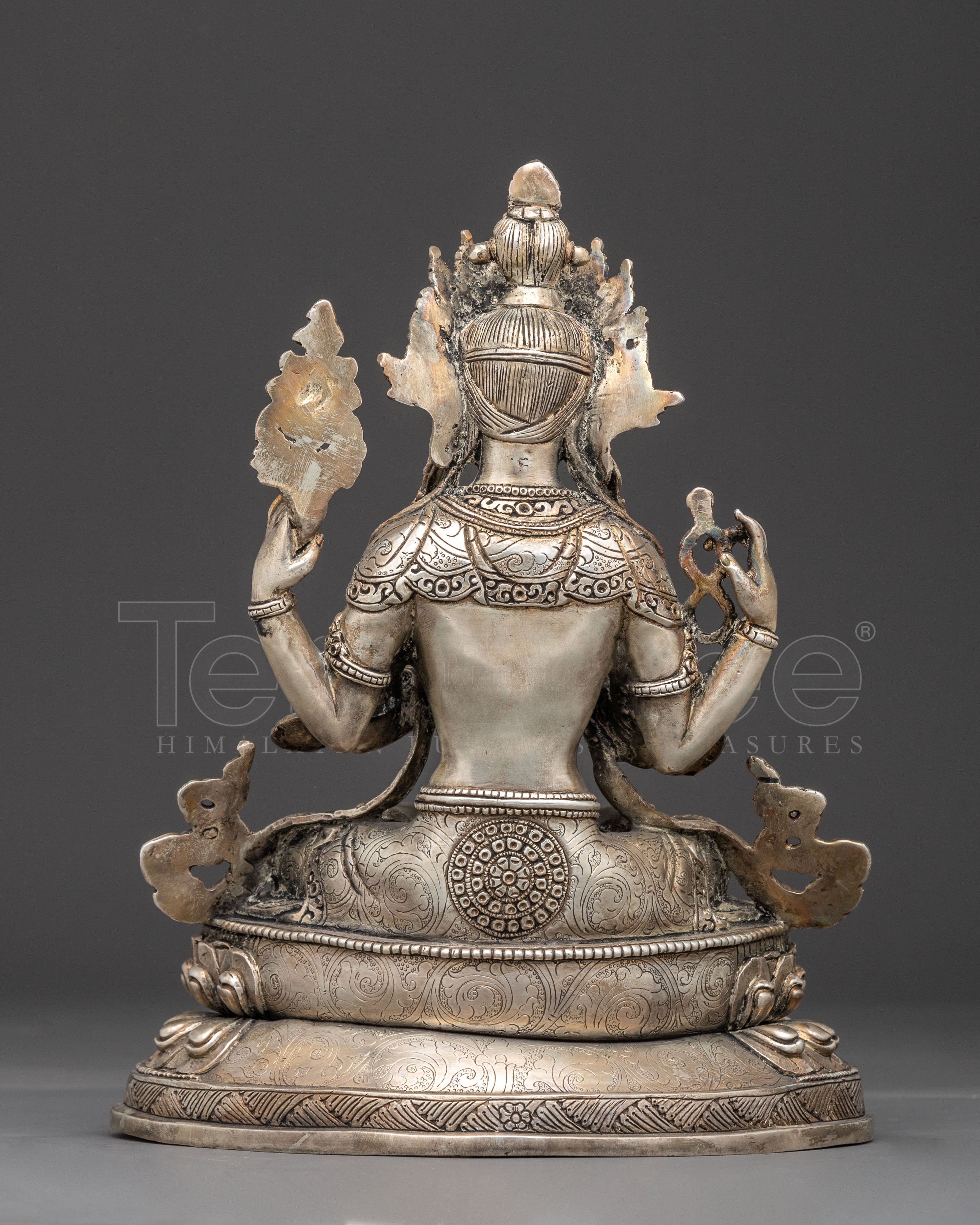 Himalayan Statue of Bodhisattva Chenrezig | Symbol of Compassion