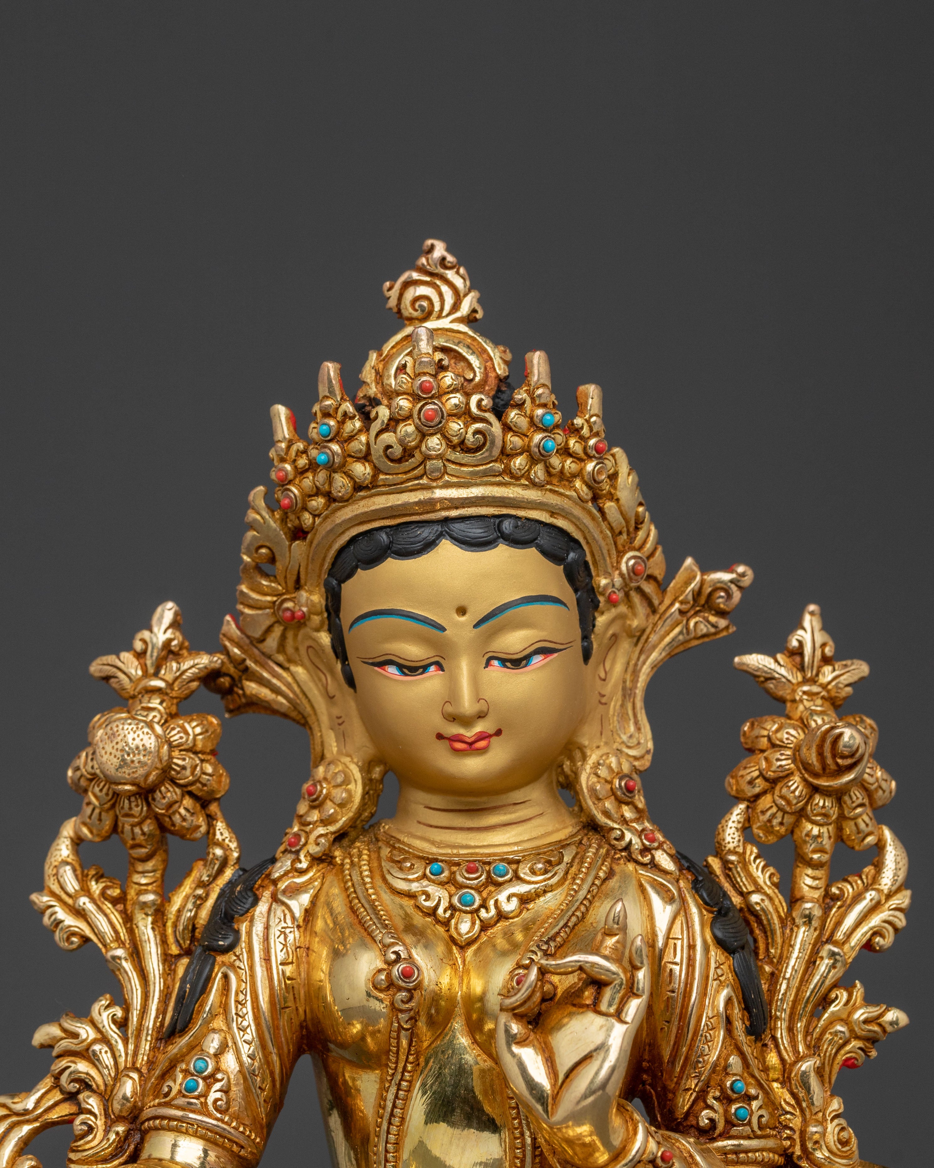Handcrafted Shyama Tara Statue | Compassionate Goddess