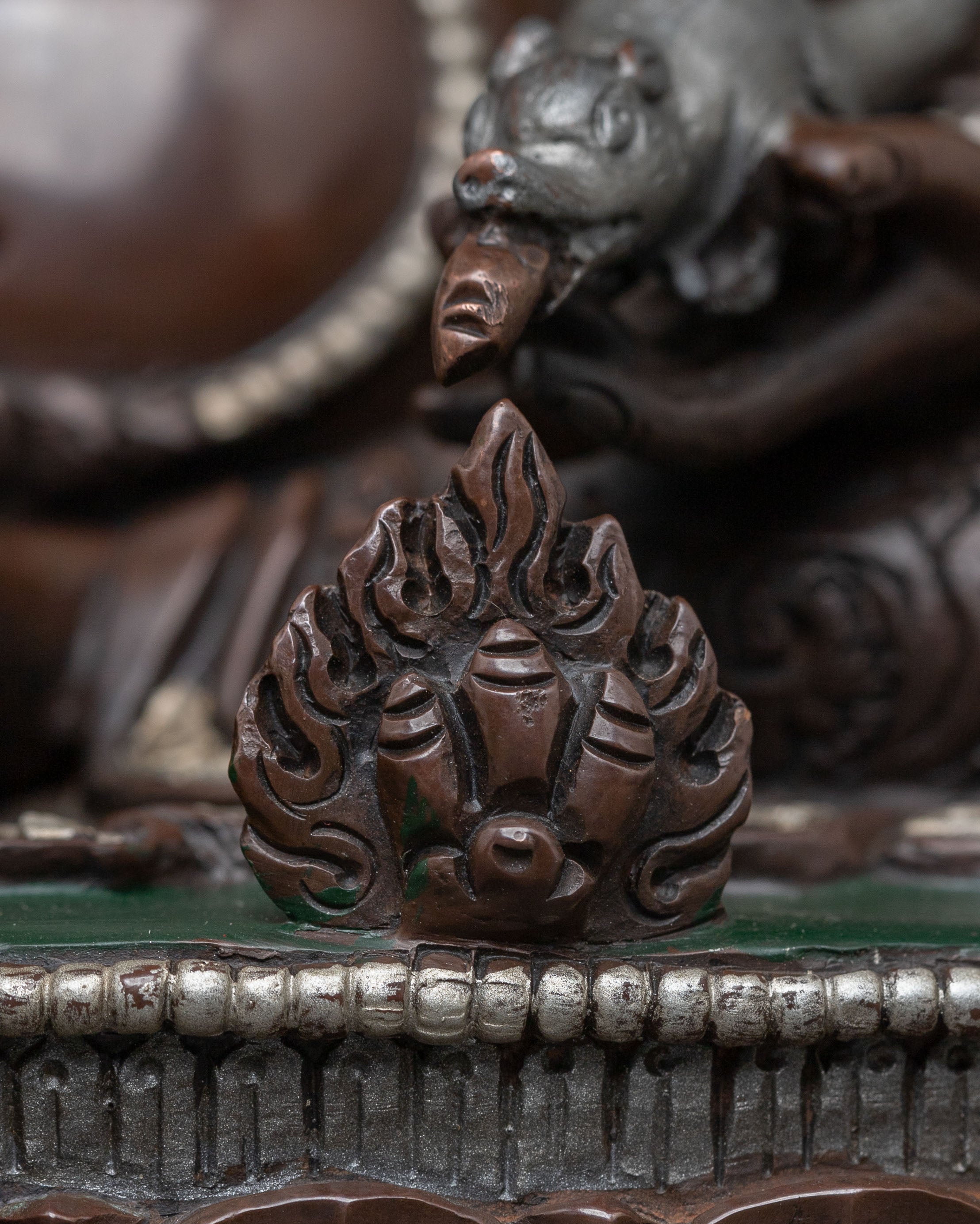 Buddhist Wealth God Dzambhala Statue | Spiritual Decor