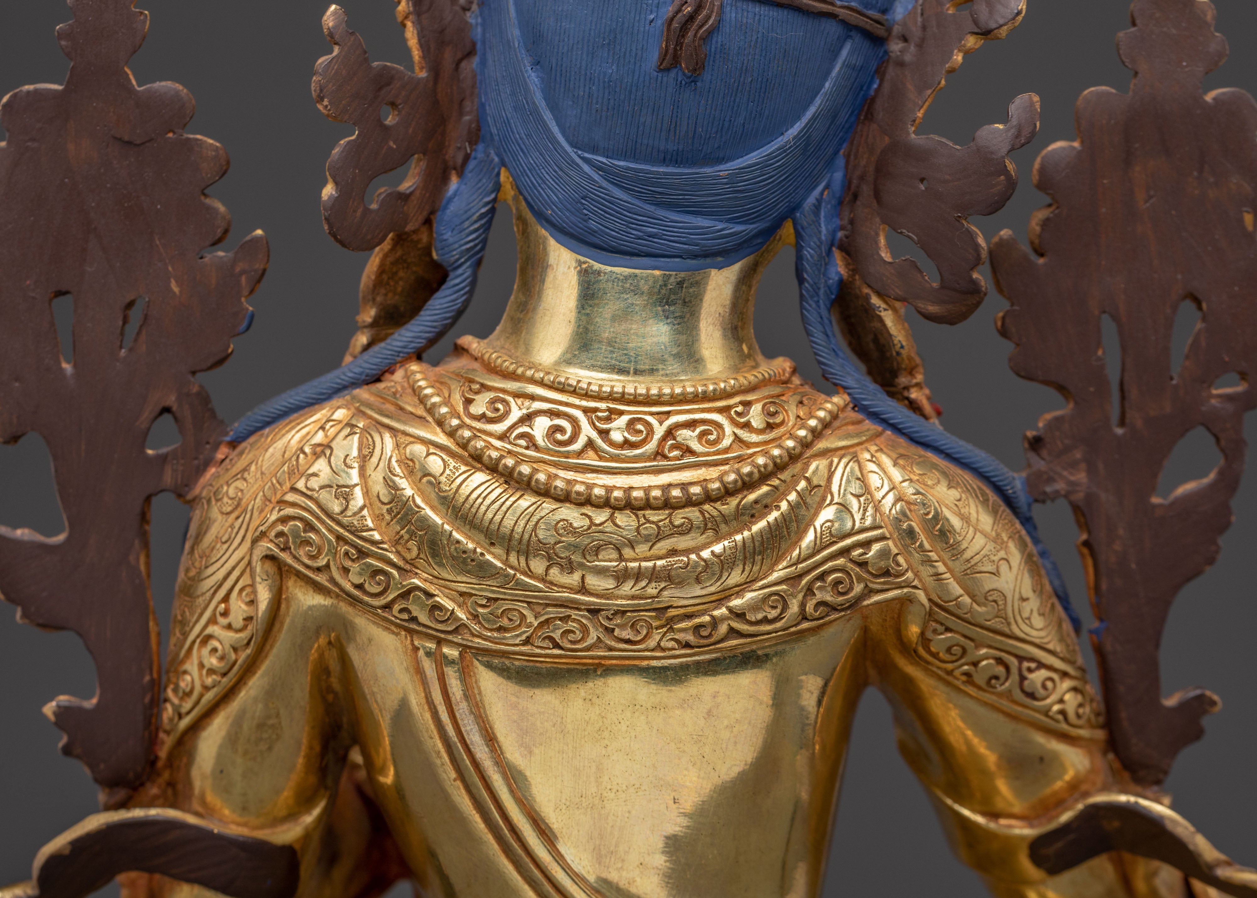 Protection Statue of Green Tara | Symbol of Compassion