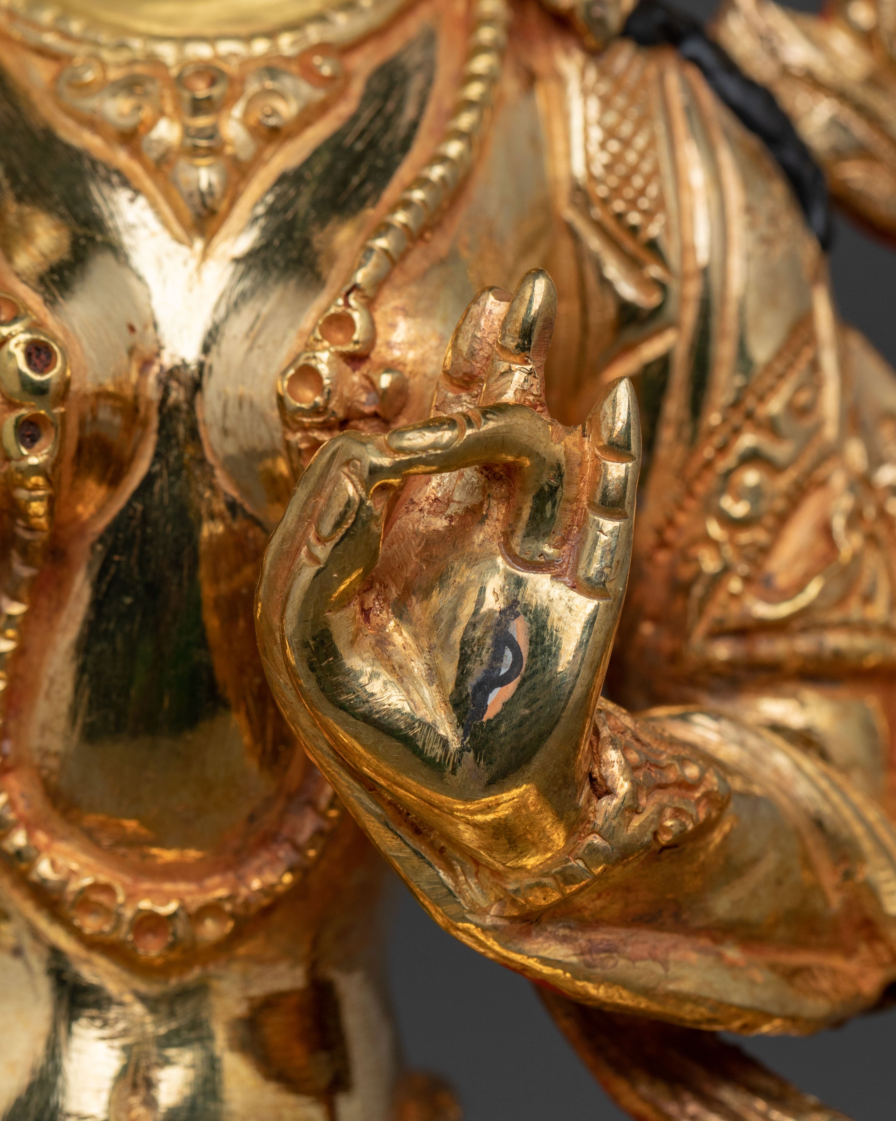 White Tara Sculpture | Seven Eyed Goddess
