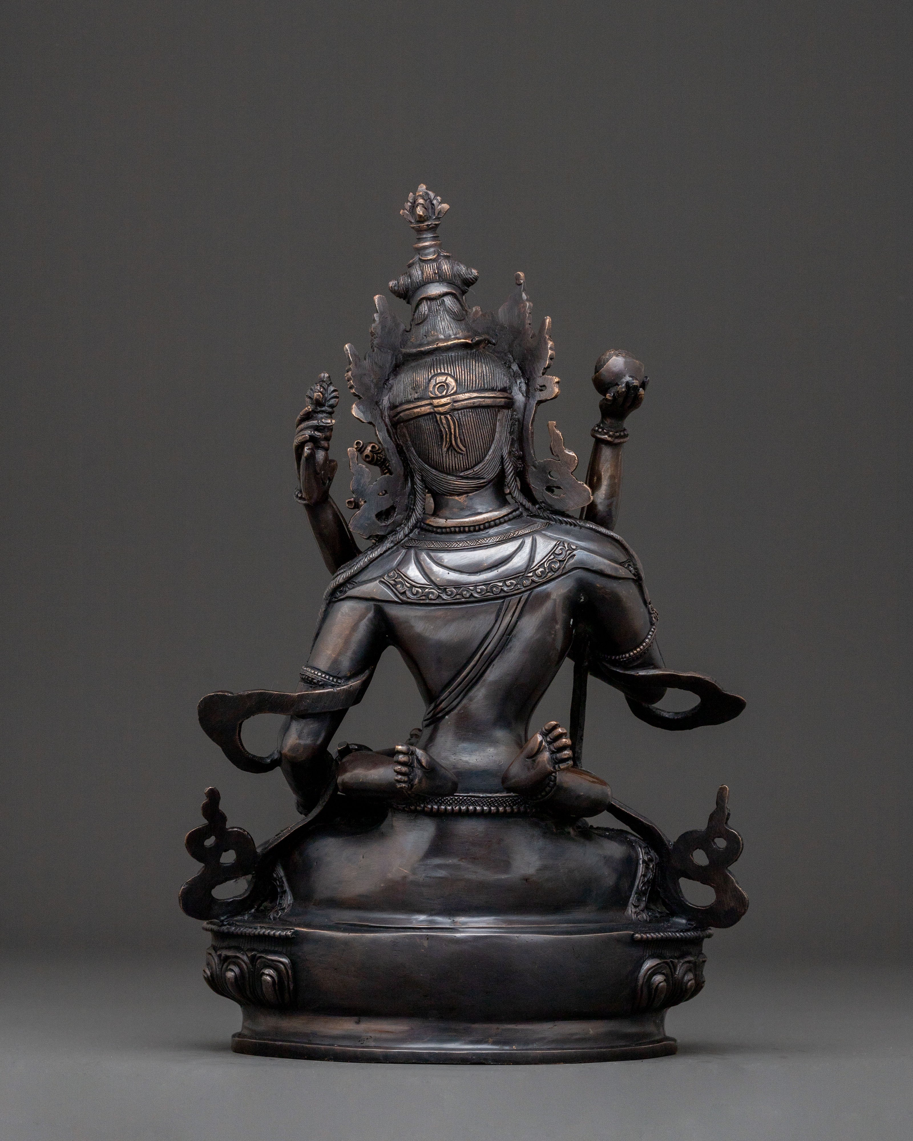 Vajrasattva with Vajragarvi Statue | Spiritual Figures
