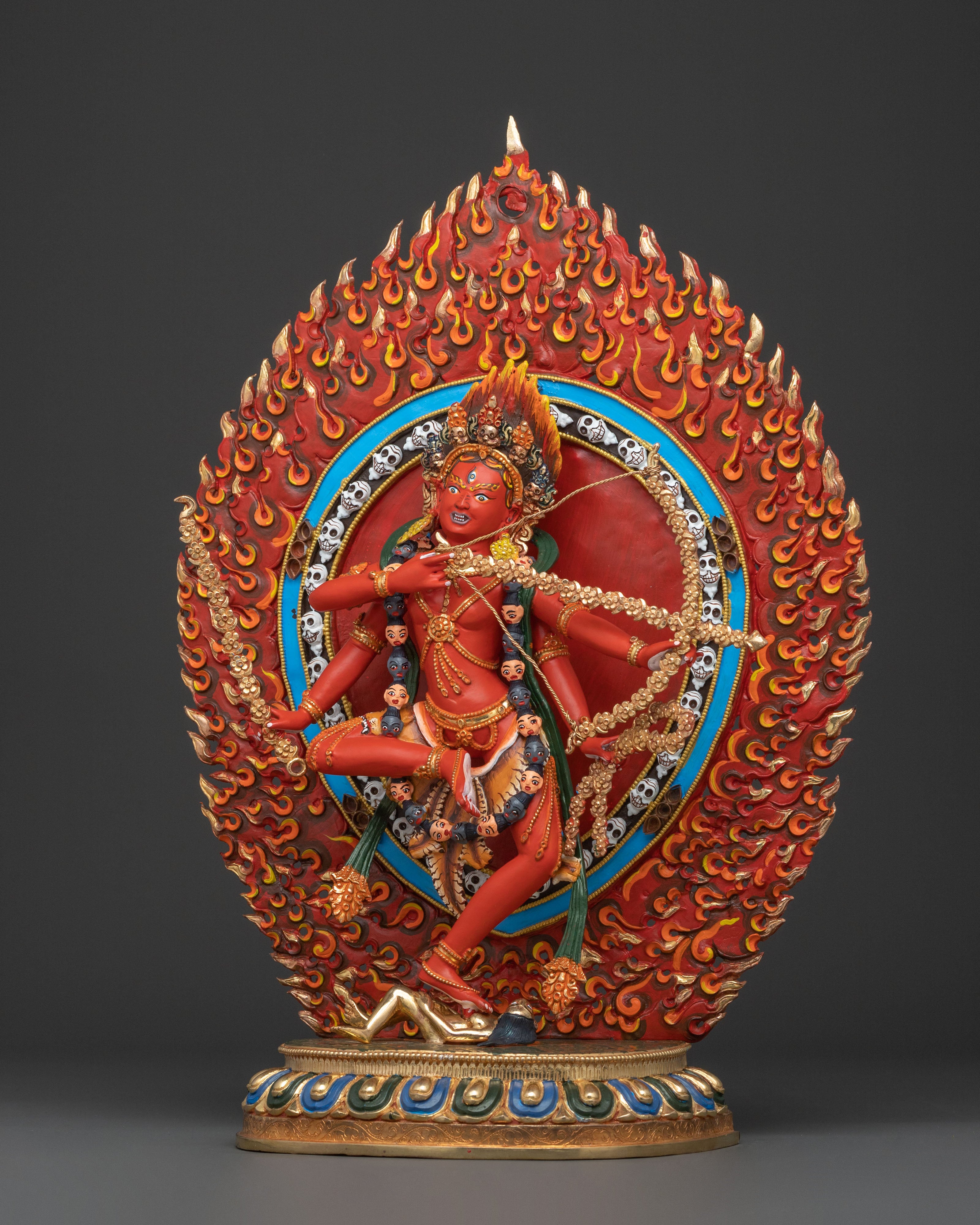 Red Tara: Kurukulla Statue | Home Decor