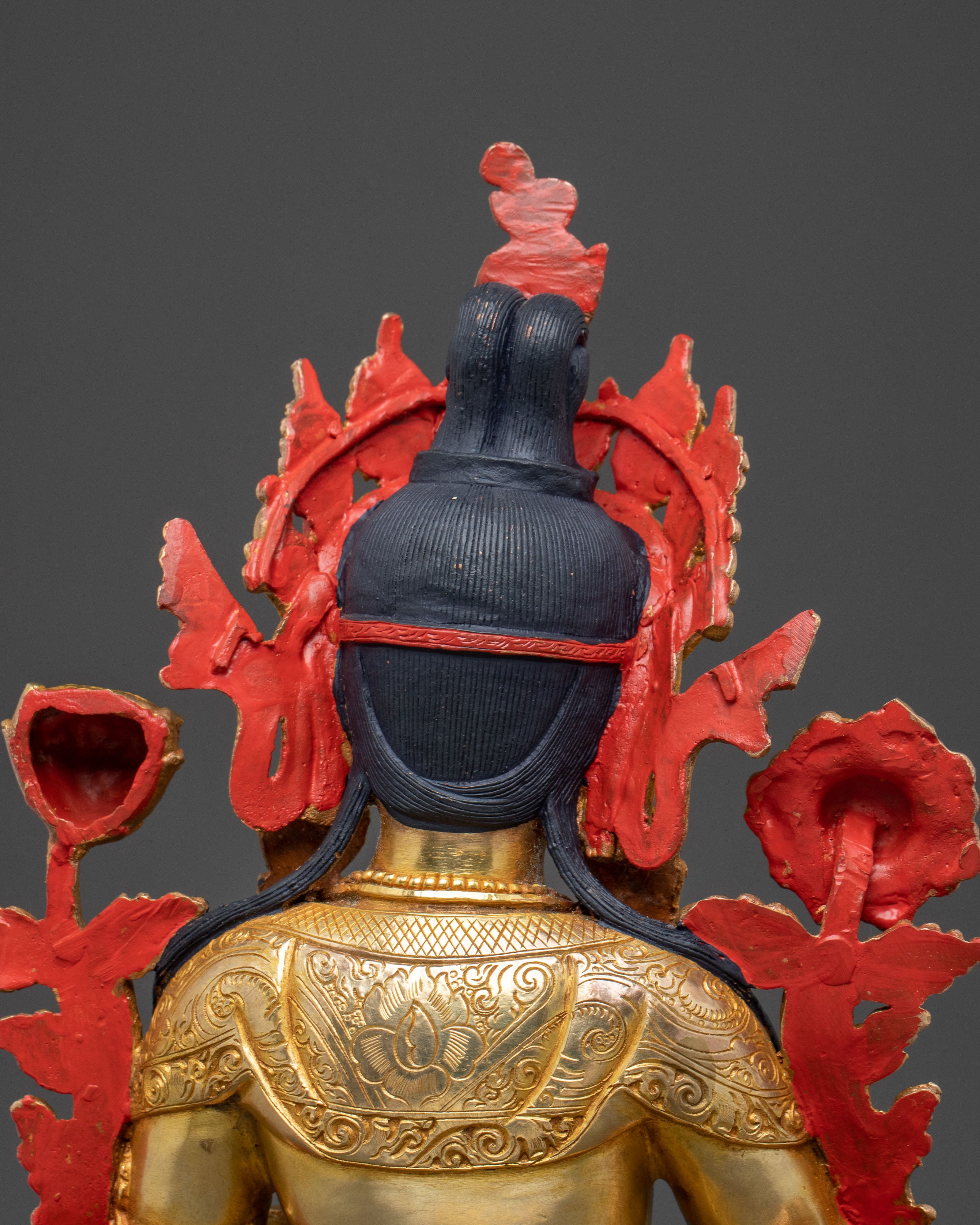 Green Tara Buddhist Statue | Sacred Figure